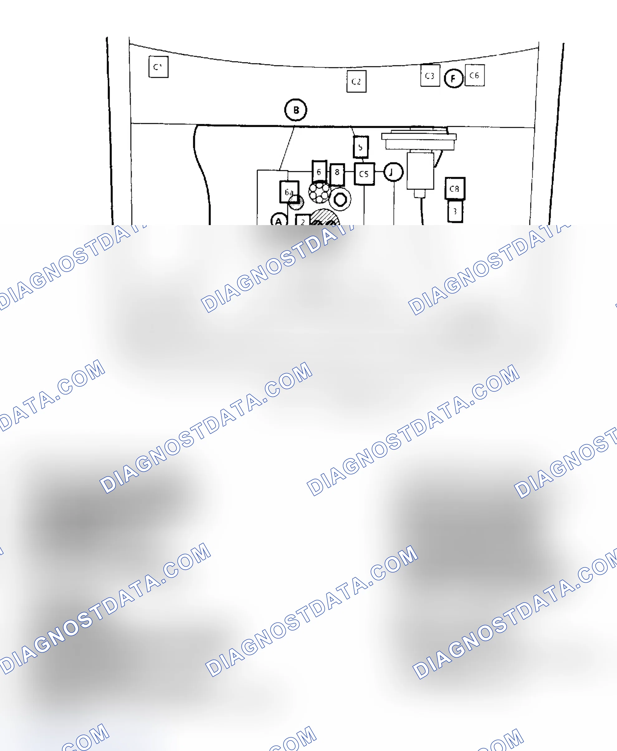 Scheme 163: Component Locations for "S/T" Series 4.3L