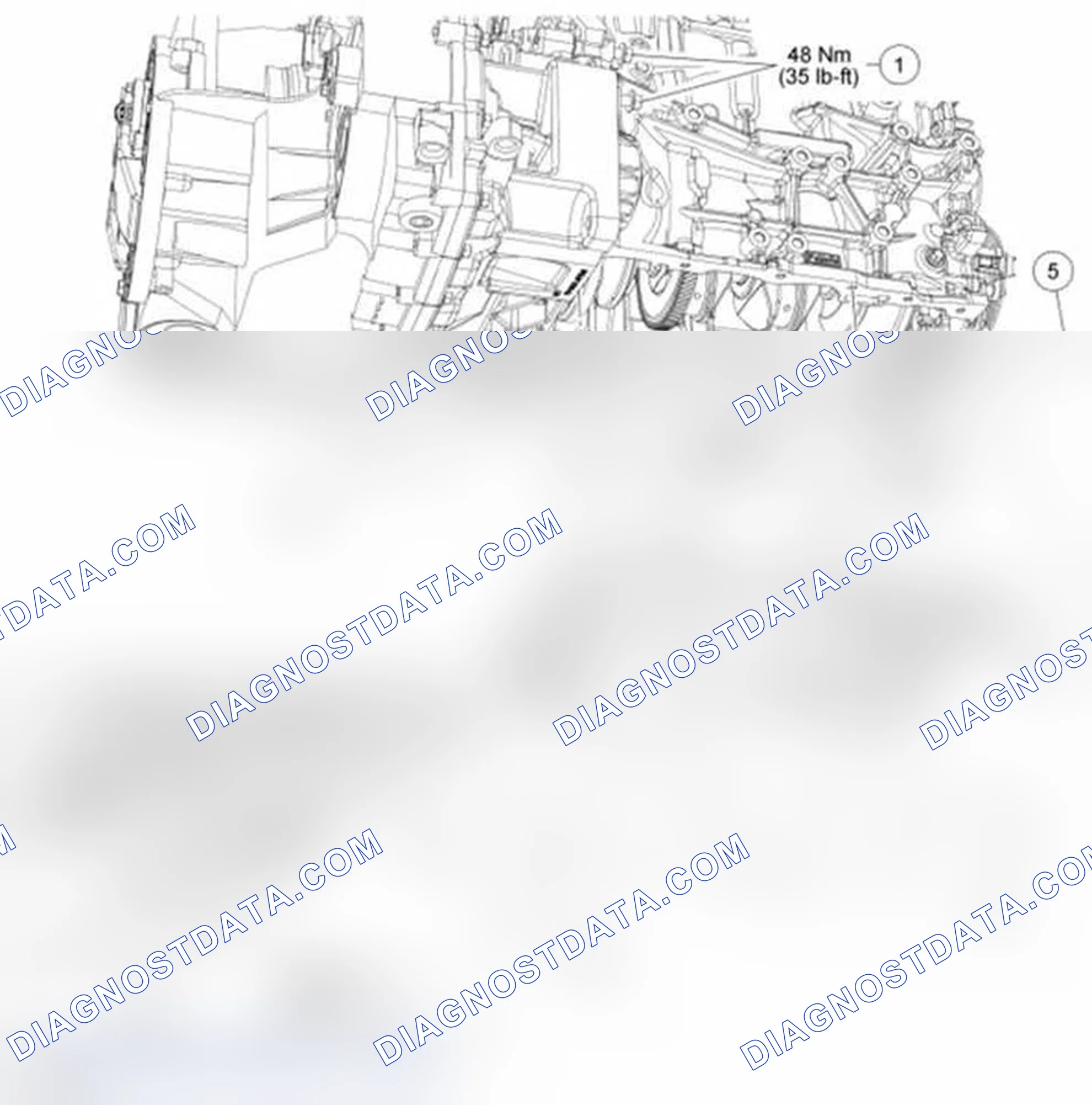 Scheme 122: Oil Pan, Oil Pump Screen and Pickup Tube