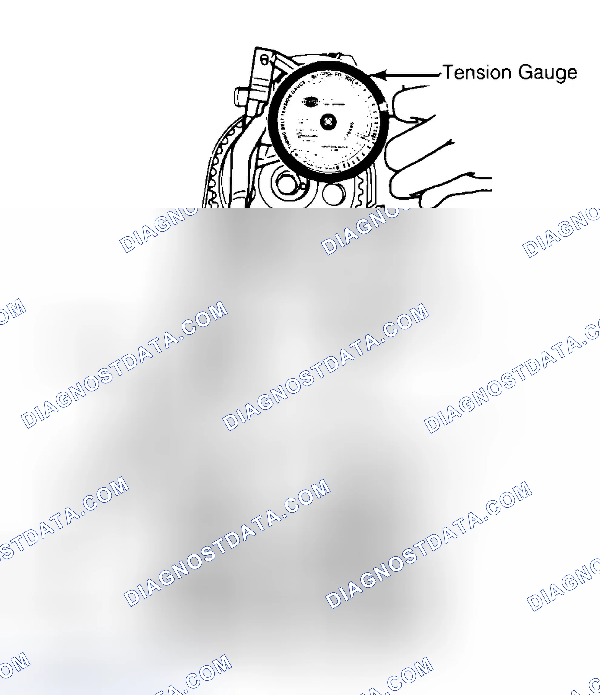 Scheme 3: Adjusting Typical Timing Belt Tension