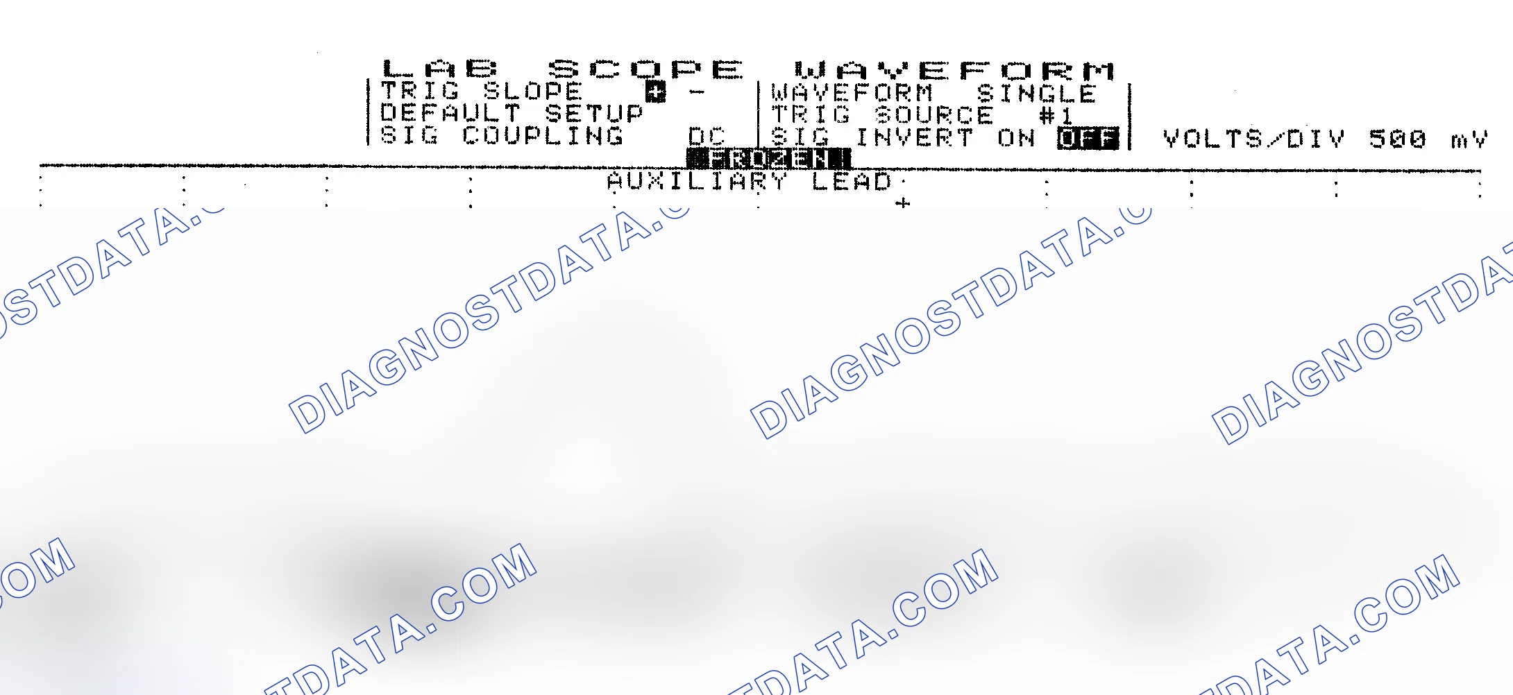 Scheme 10: Single Injector w/Excessive Current Flow - Current Pattern