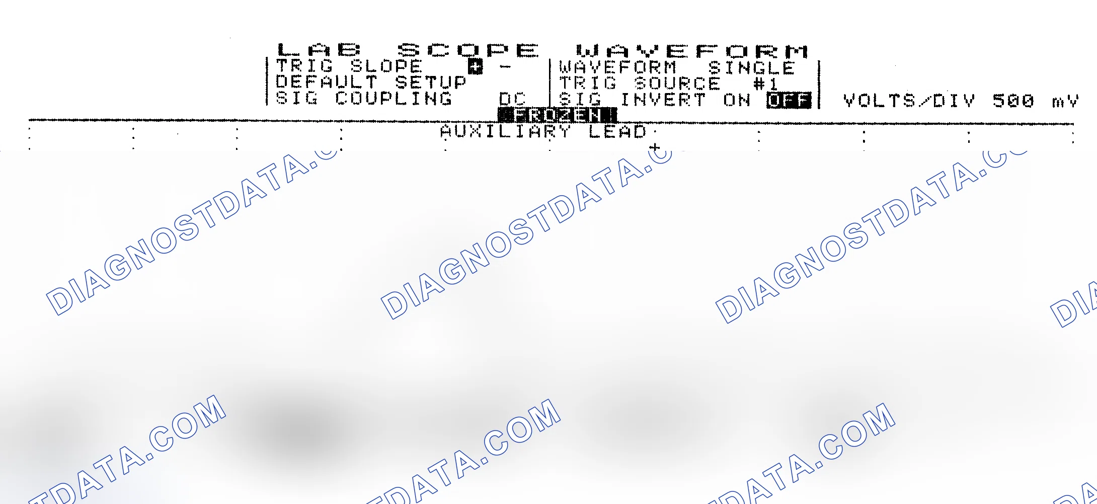 Scheme 10: Single Injector w/Excessive Current Flow - Current Pattern