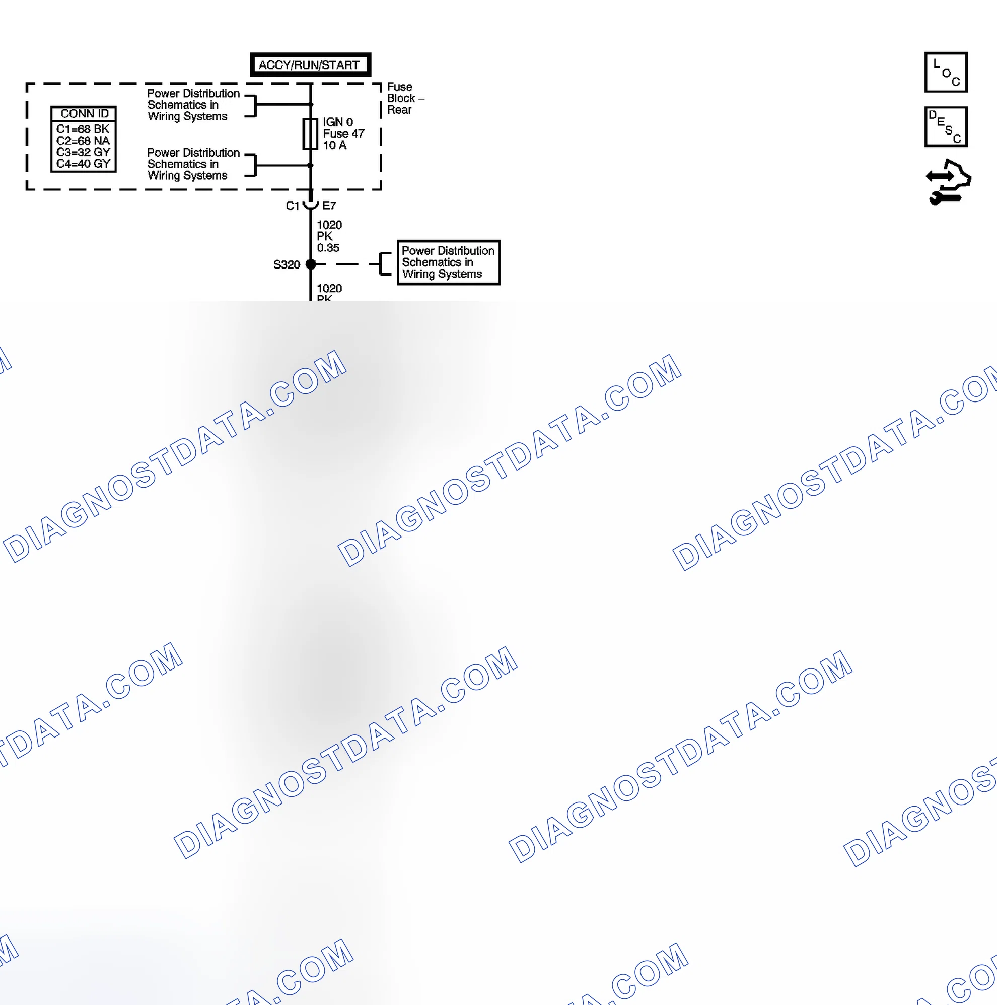 Scheme 1: Column/Ignition Lock Schematics