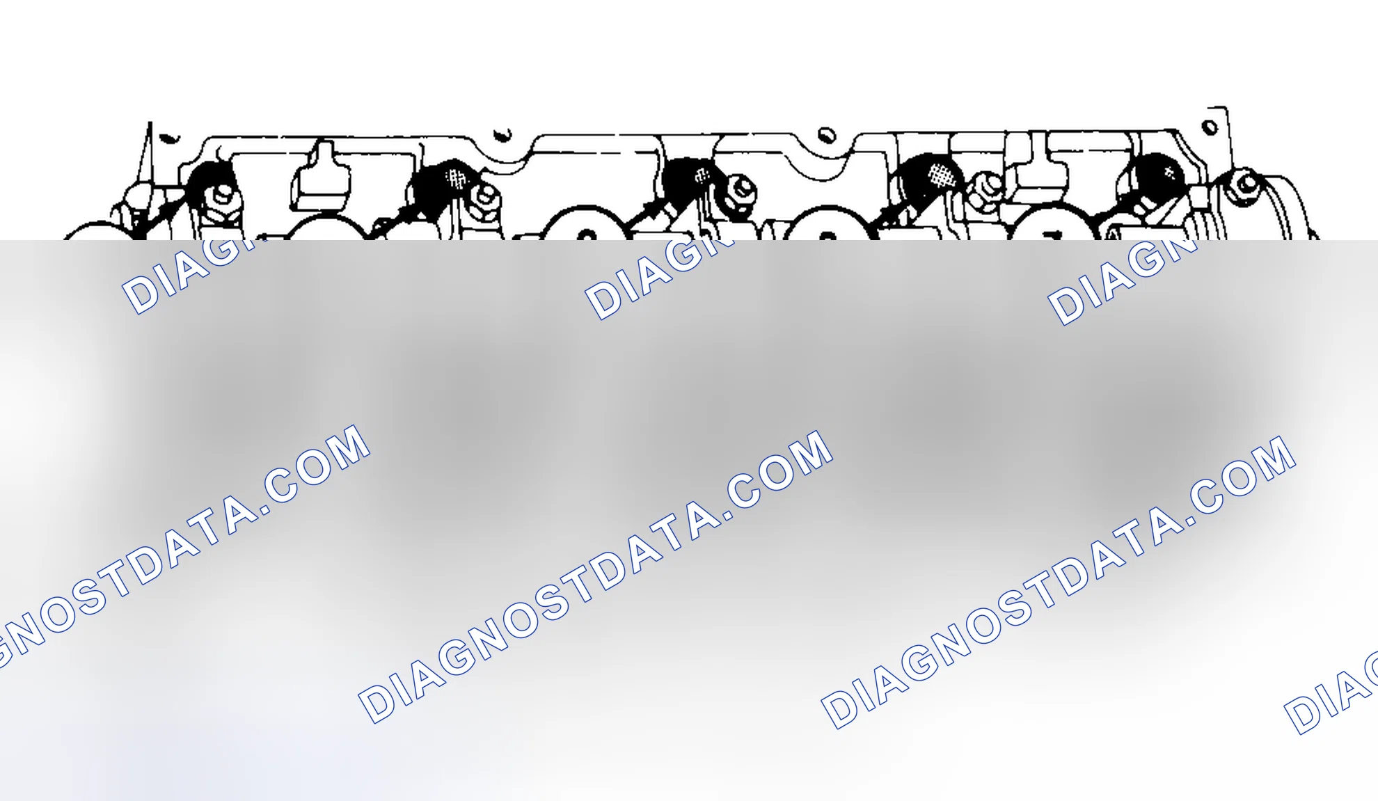 Scheme 7: Typical Cylinder Head Tightening or Loosening Sequence