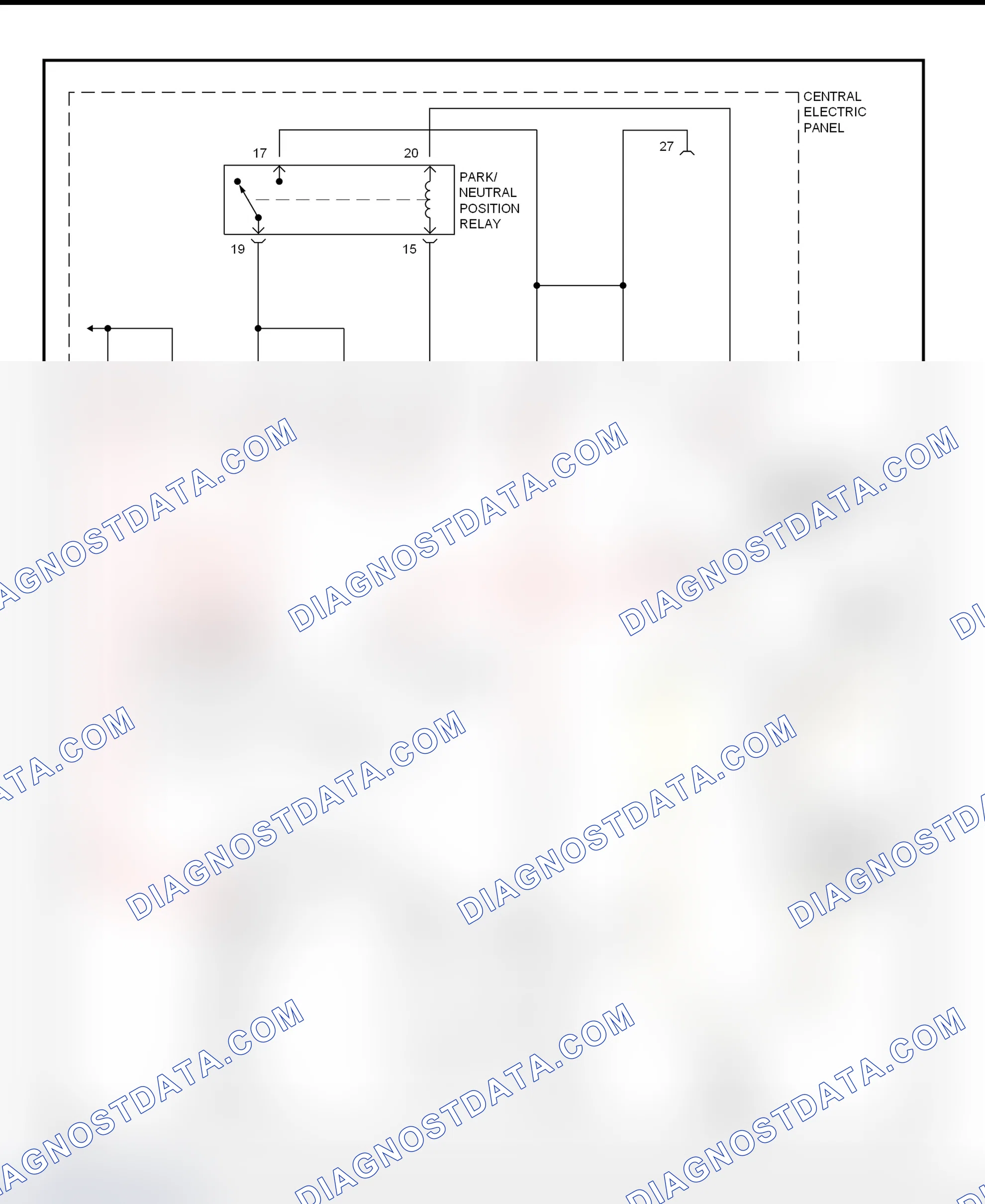 Scheme 6: Starting System Wiring Diagram
