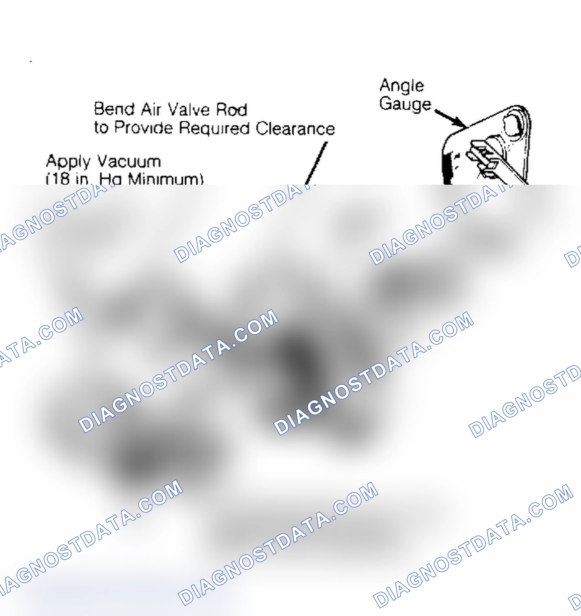 Scheme 26: Secondary (Rear) Vacuum Break Adjustment