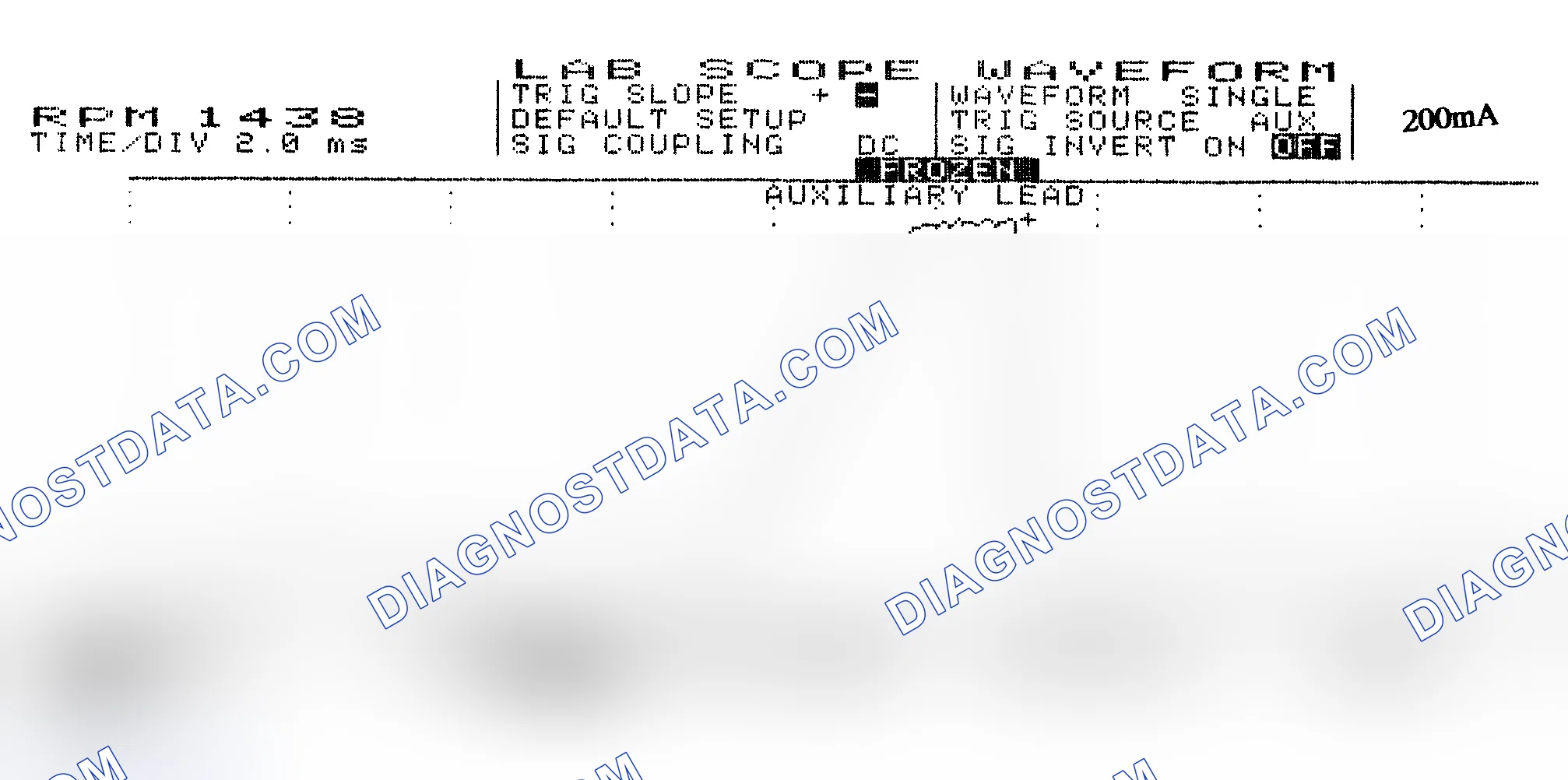 Scheme 15: Single Injector w/Normal Current Flow - Current Pattern