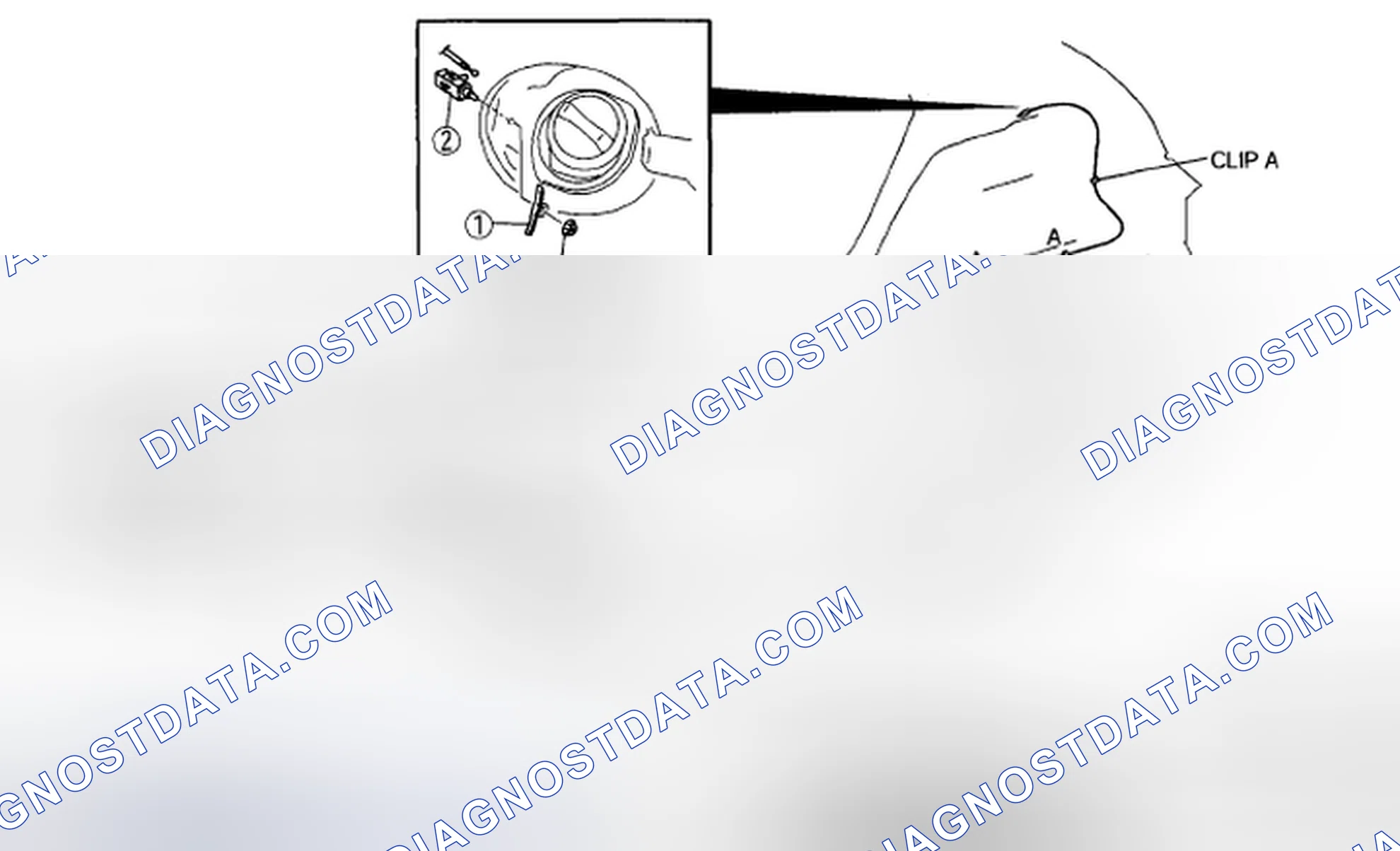 Scheme 25: FUEL-FILLER LID OPENER REMOVAL/INSTALLATION