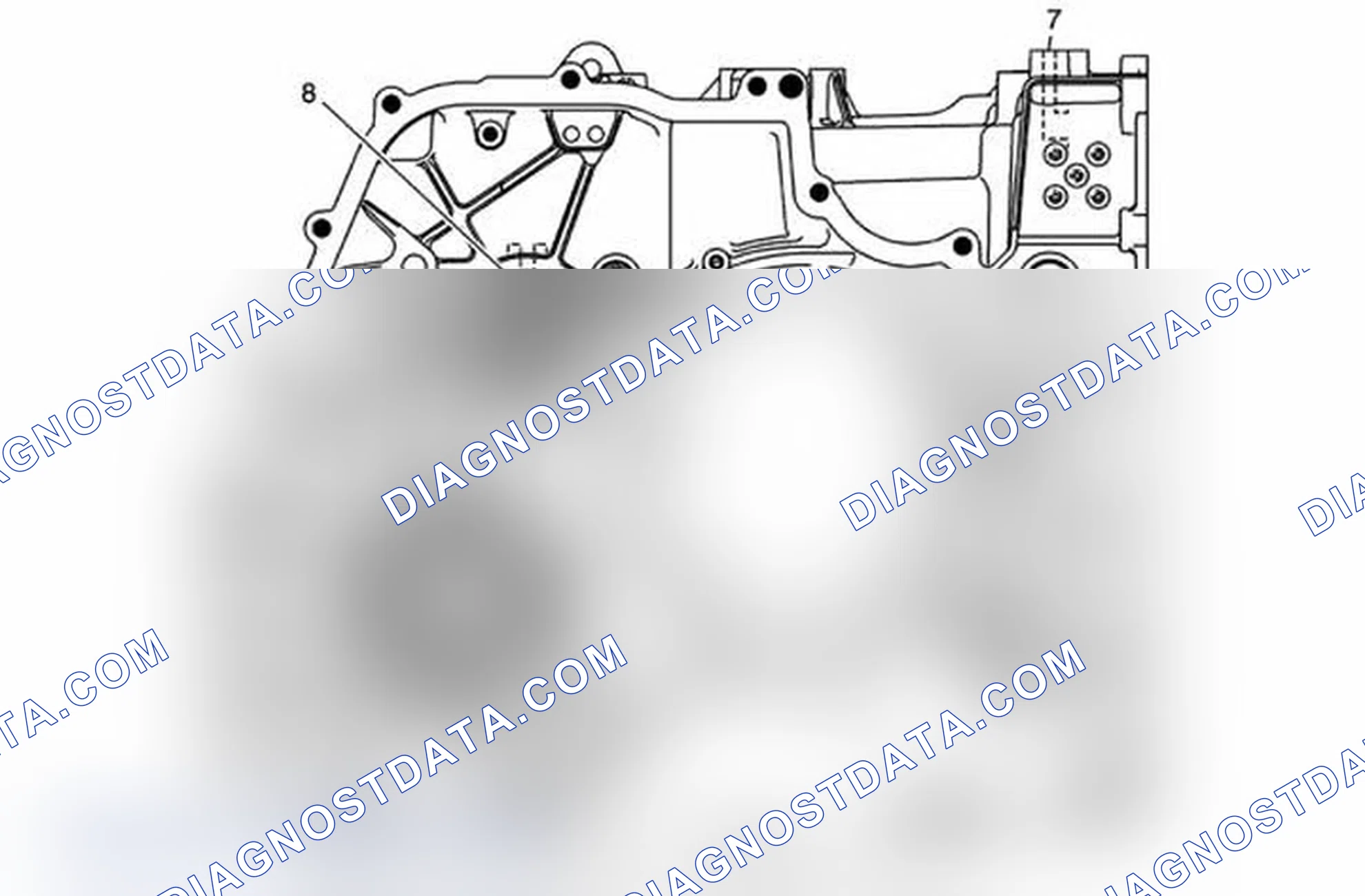 Scheme 58: A/Trans Case Assembly- Torque Converter and Differential Housing Side