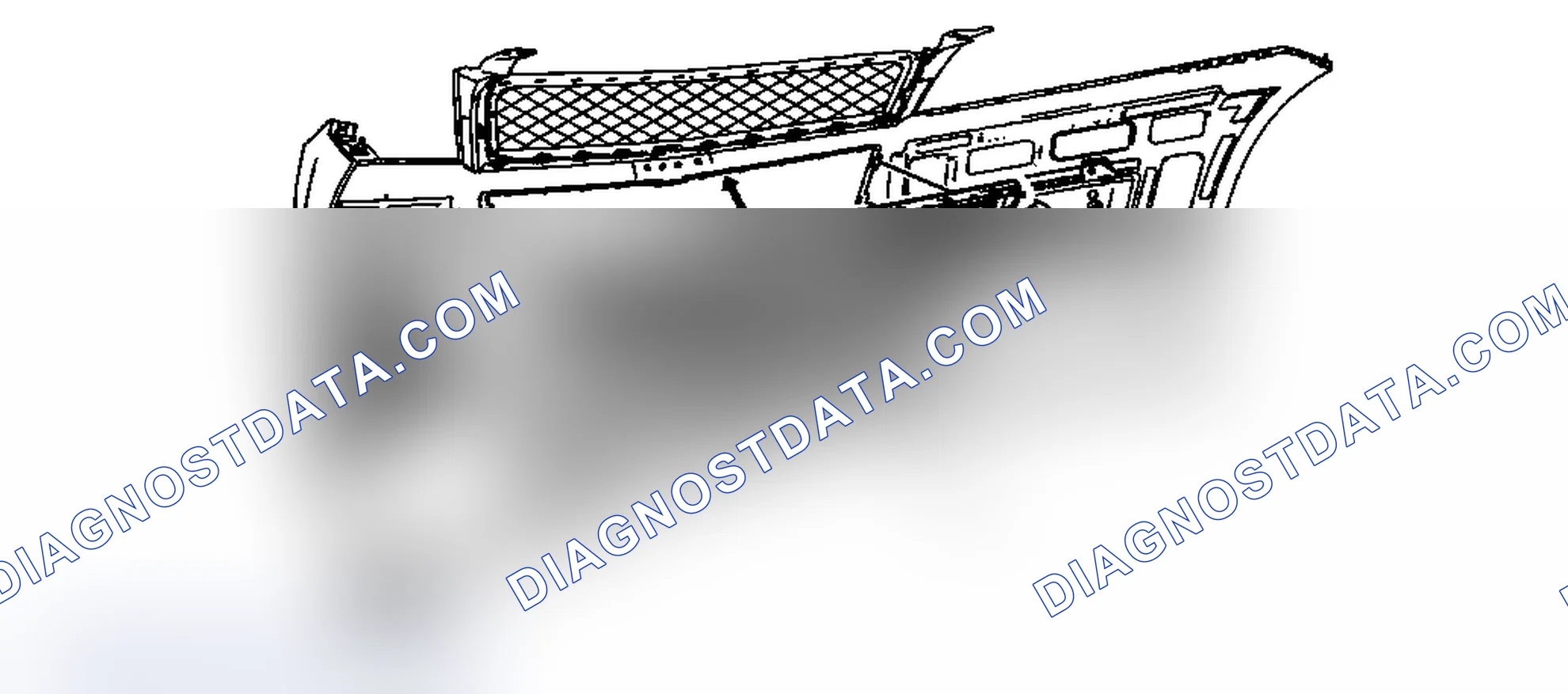 Scheme 39: Radiator Lower Grille Replacement (Traverse)