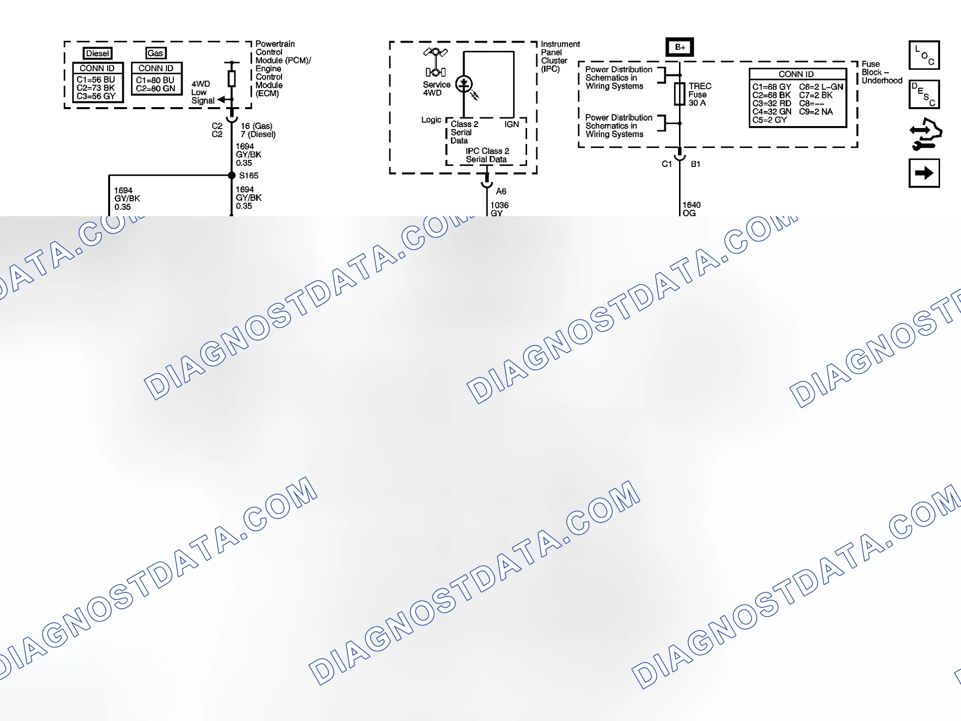 Scheme 29: Transfer Case Control Schematics