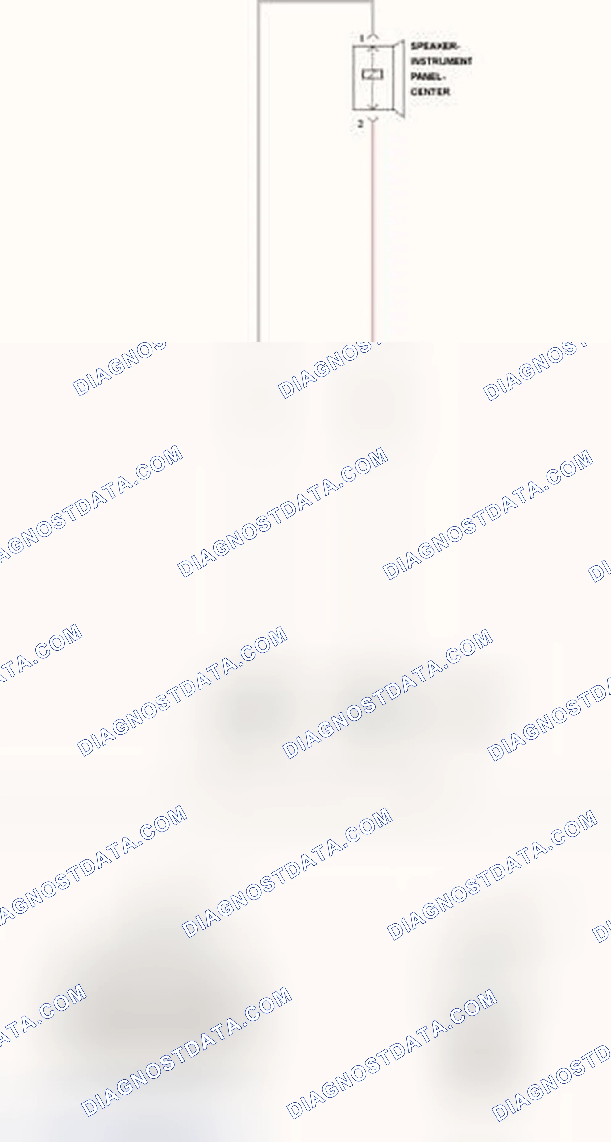 Scheme 59: B1484-CHANNEL 8 AUDIO SPEAKER OUTPUT CIRCUIT LOW
