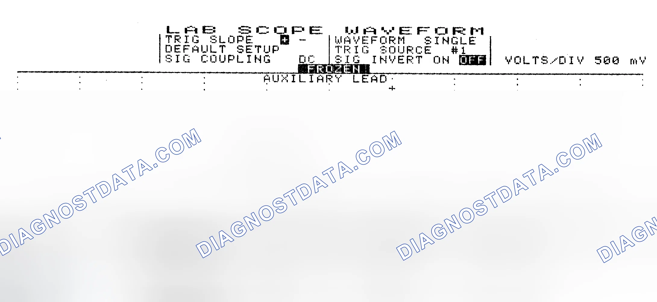 Scheme 10: Single Injector w/Excessive Current Flow - Current Pattern