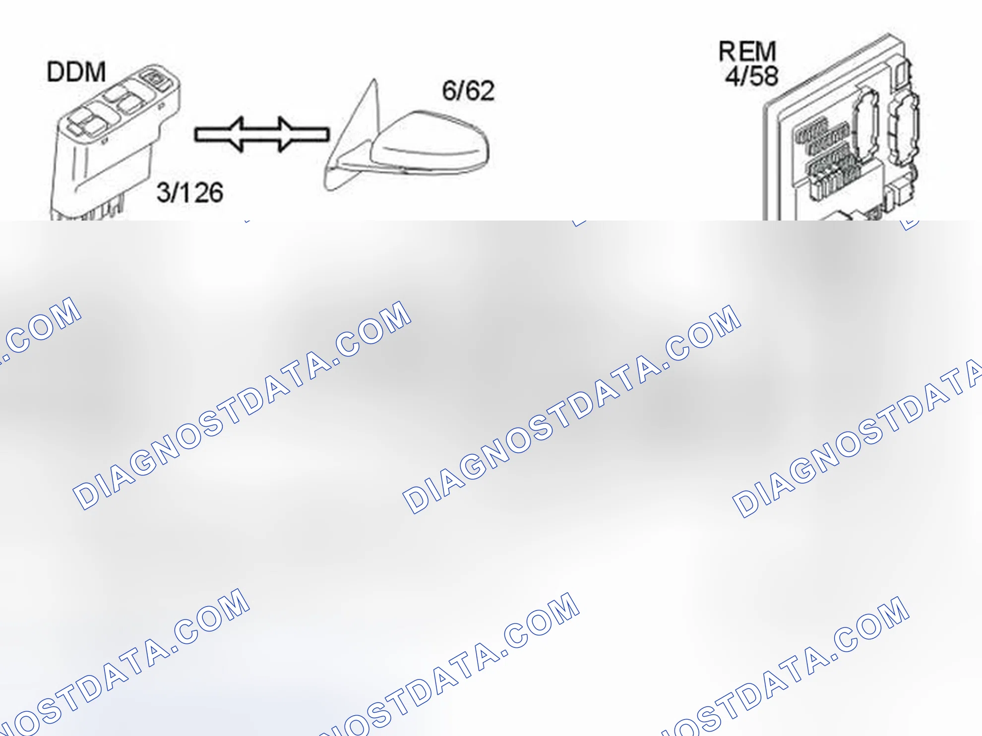 Scheme 42: HEATED REAR WINDSHIELD AND DOOR MIRRORS