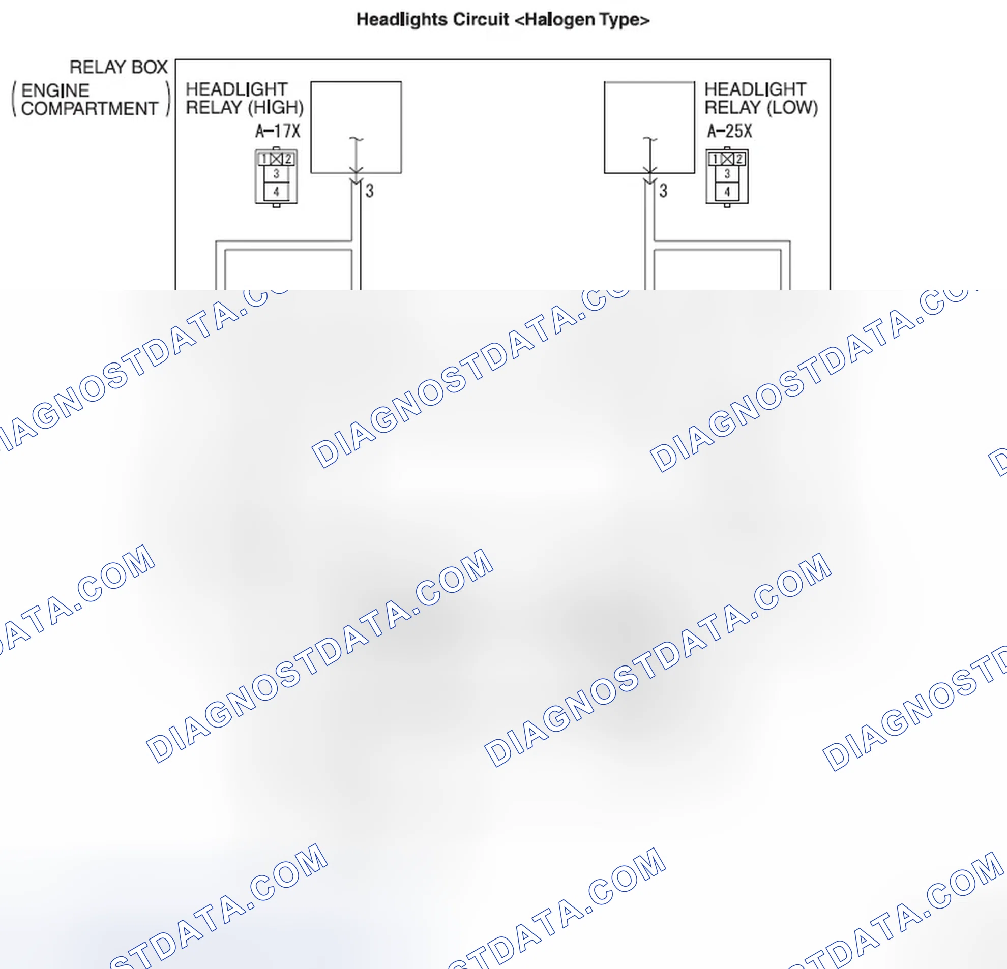 Scheme 27: Inspection Procedure 5: One Of The Headlight(s) Does Not Illuminate