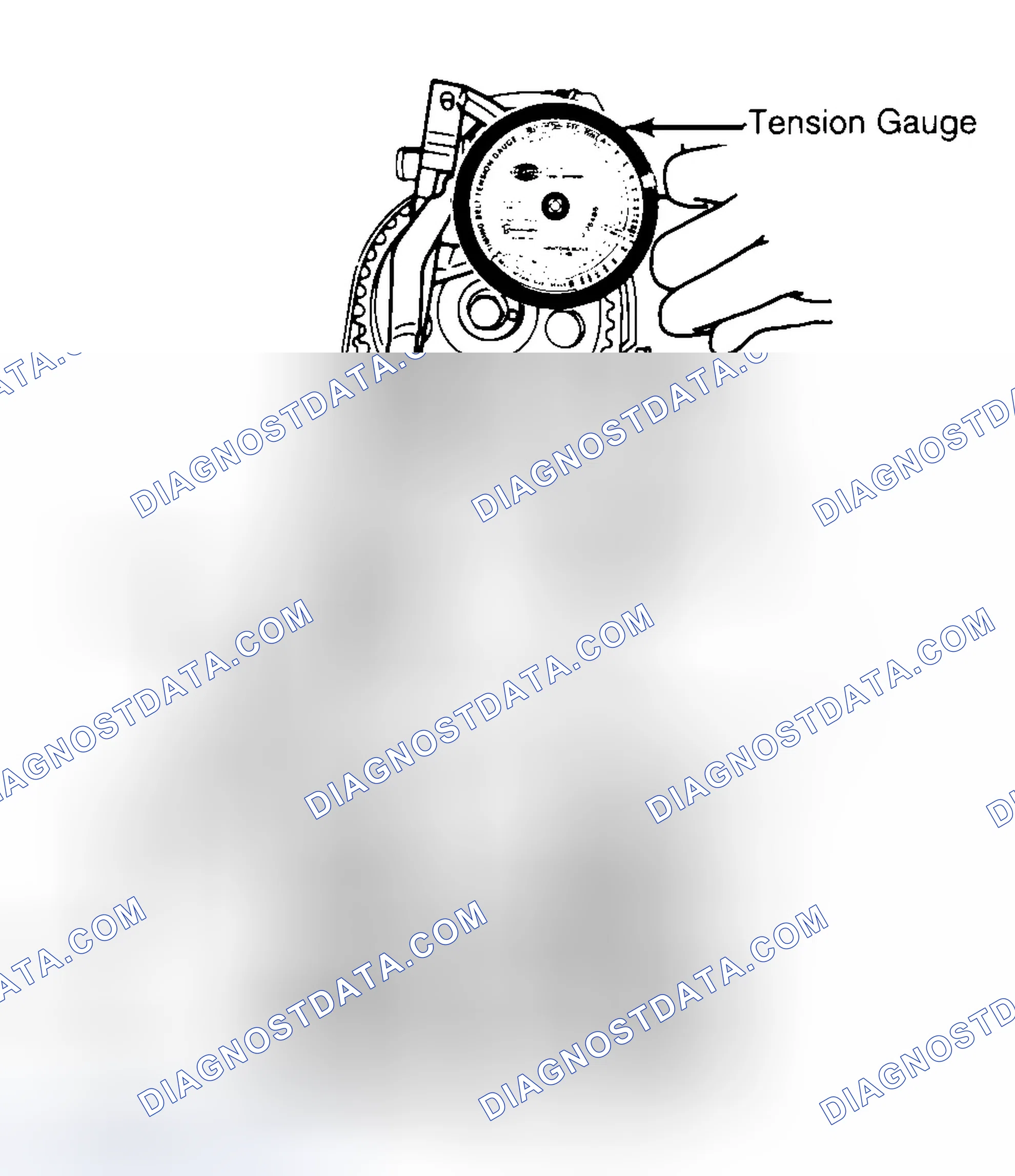 Scheme 3: Adjusting Typical Timing Belt Tension