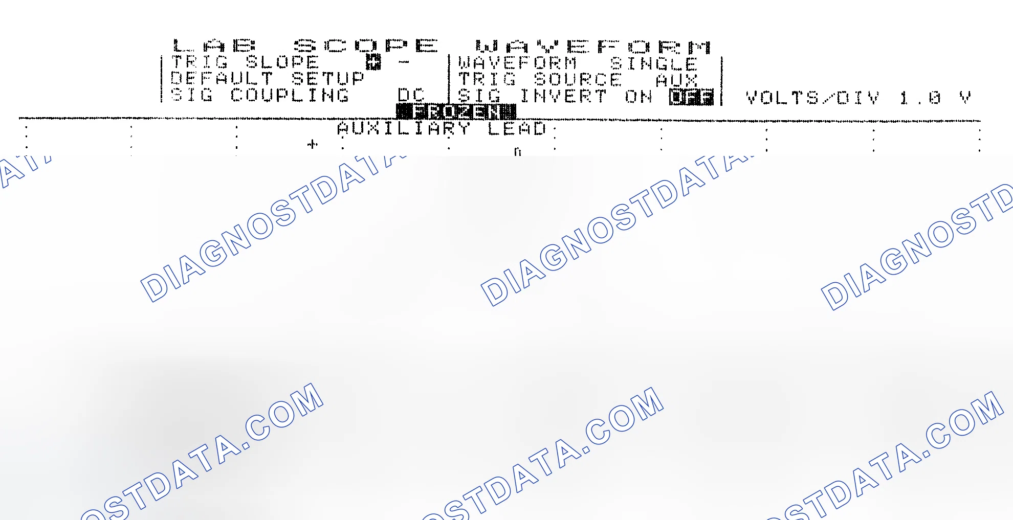 Scheme 19: Single Injector w/Excessive Current Flow - Current Pattern