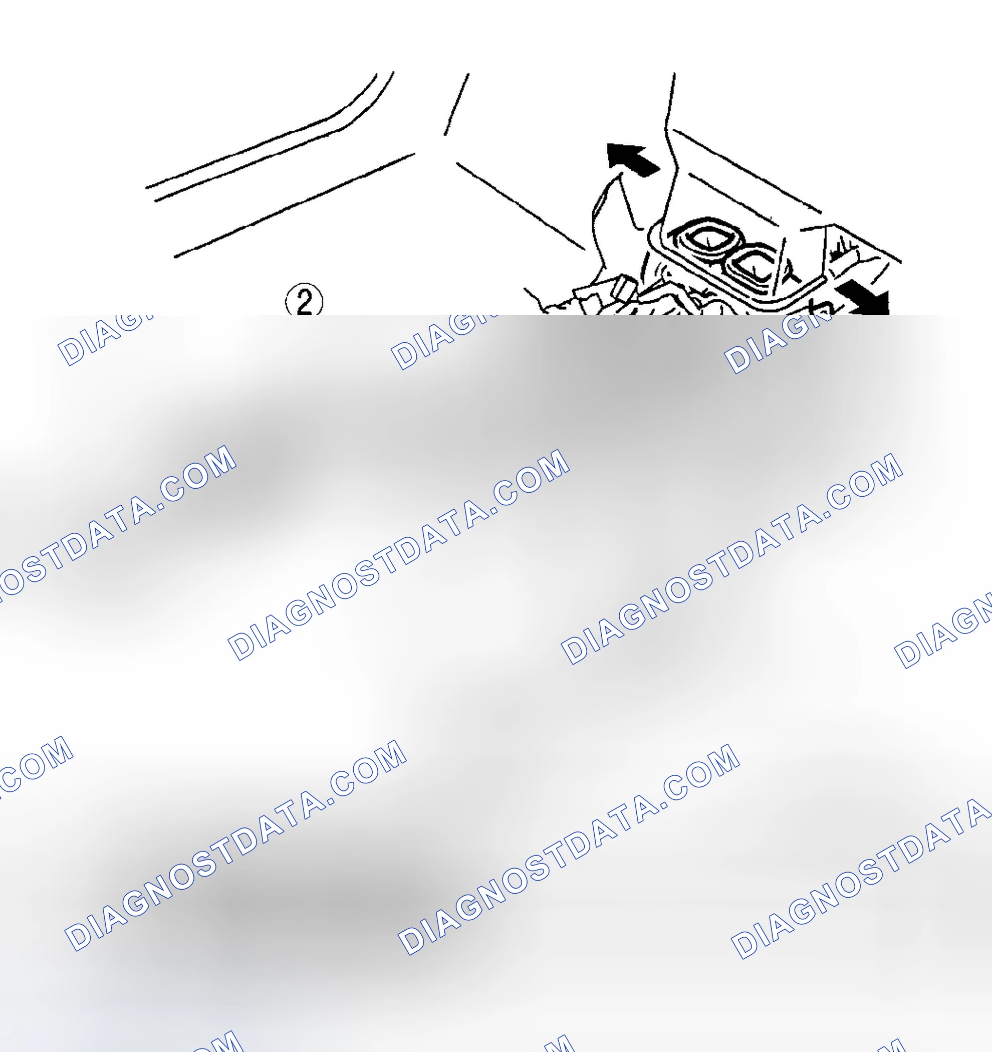 Scheme 132: REAR HEAT DUCT REMOVAL/INSTALLATION [L3, AJ]