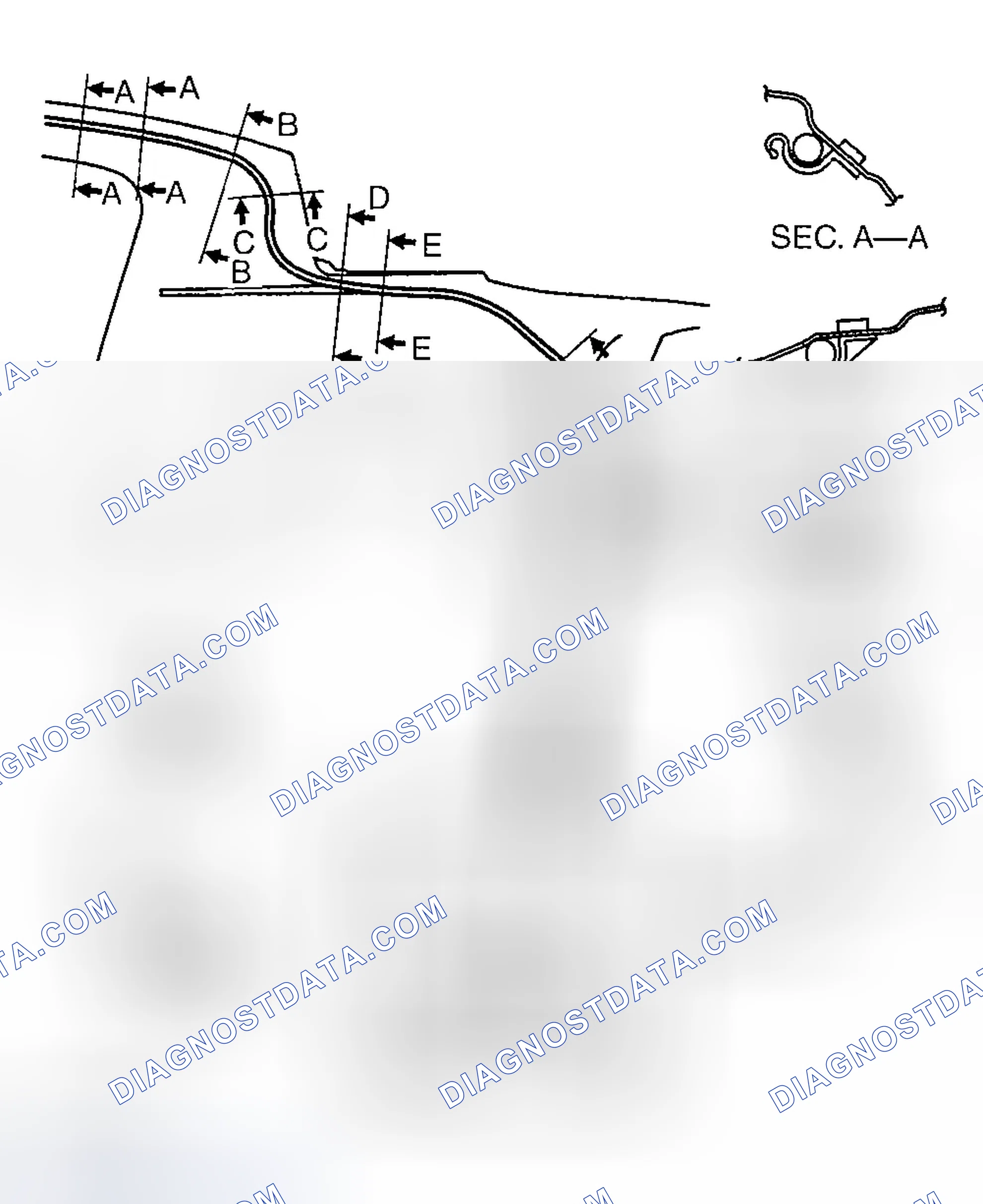 Scheme 7: REAR DRAIN HOSE REMOVAL