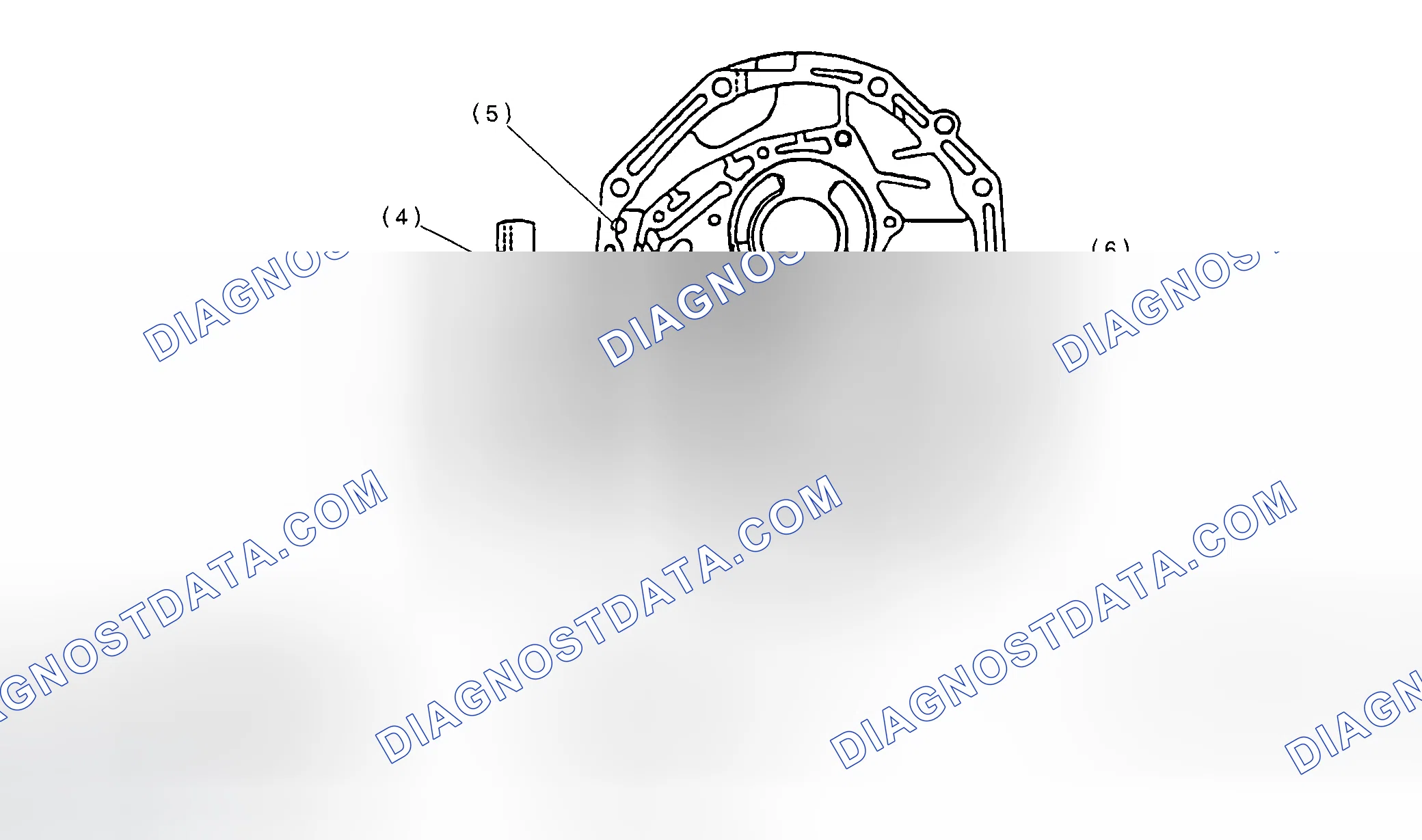 Scheme 41: Oil Pump Housing Fluid Passages