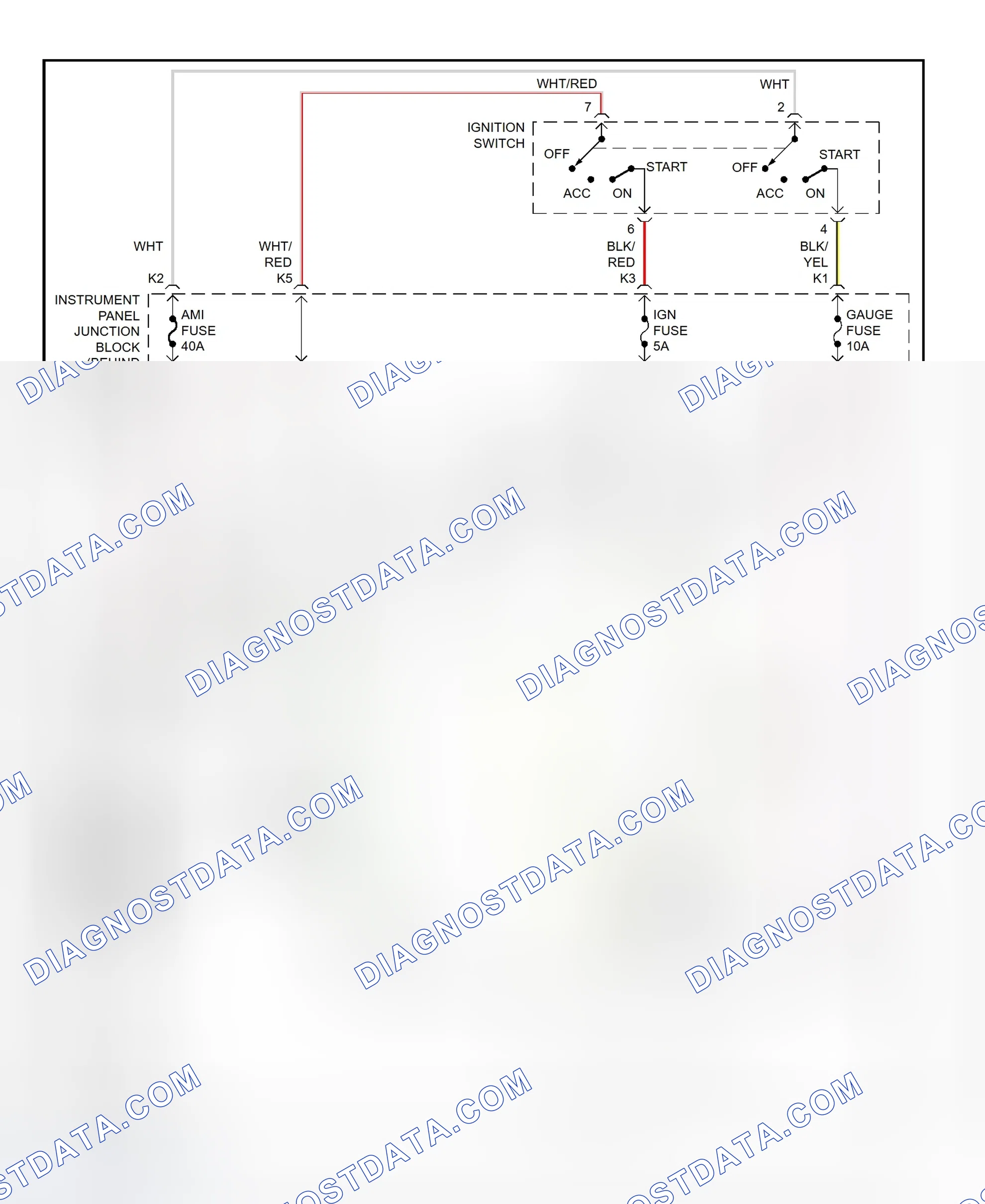 Scheme 2: Charging System Wiring Diagram (Camry - 2.2L & 3.0L)