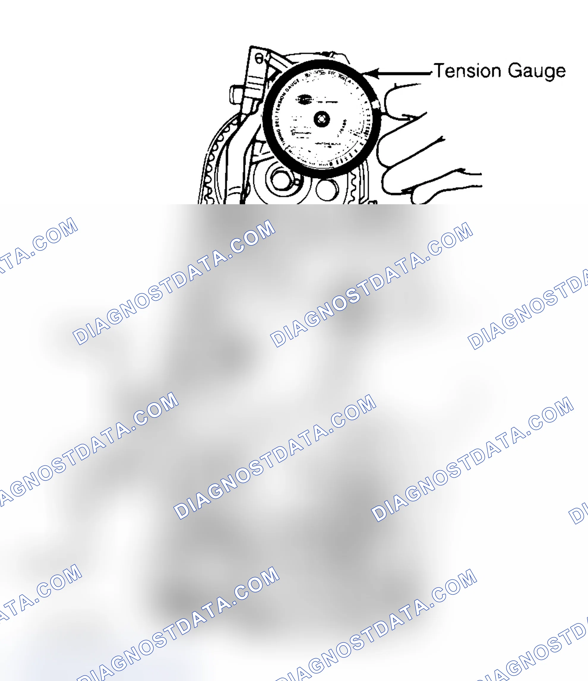 Scheme 3: Adjusting Typical Timing Belt Tension