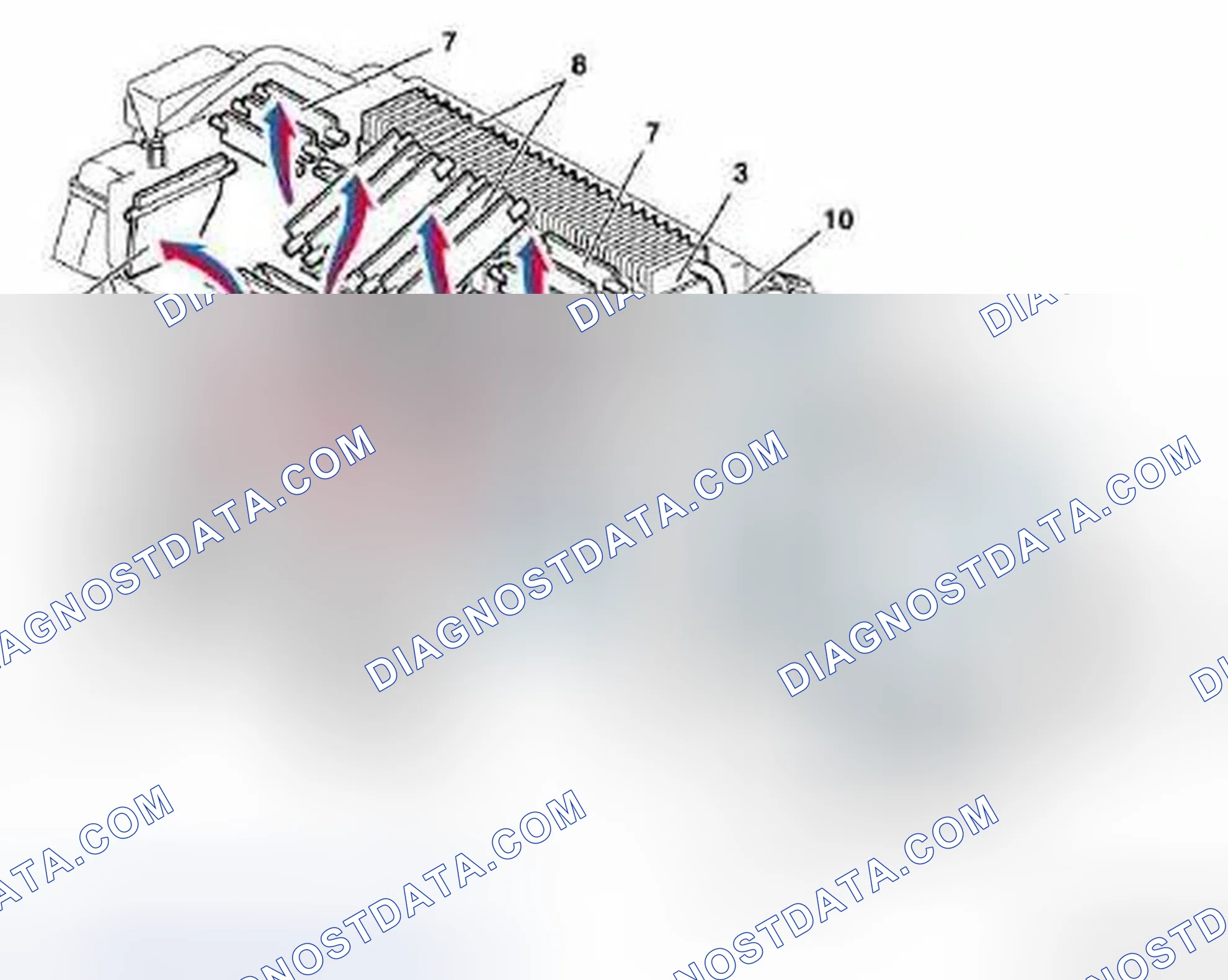 Scheme 72: Comfort automatic air conditioning housing, task - GF83.40-P-2170-02P