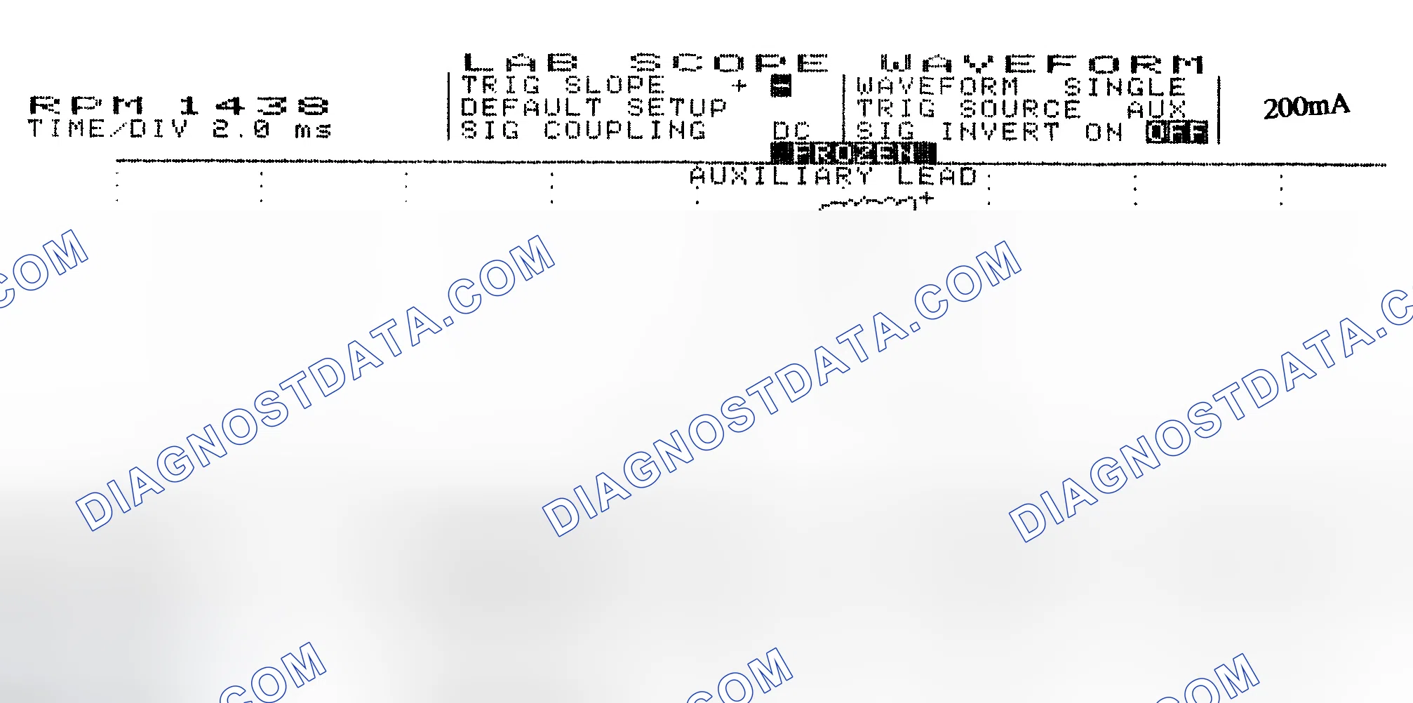 Scheme 15: Single Injector w/Normal Current Flow - Current Pattern