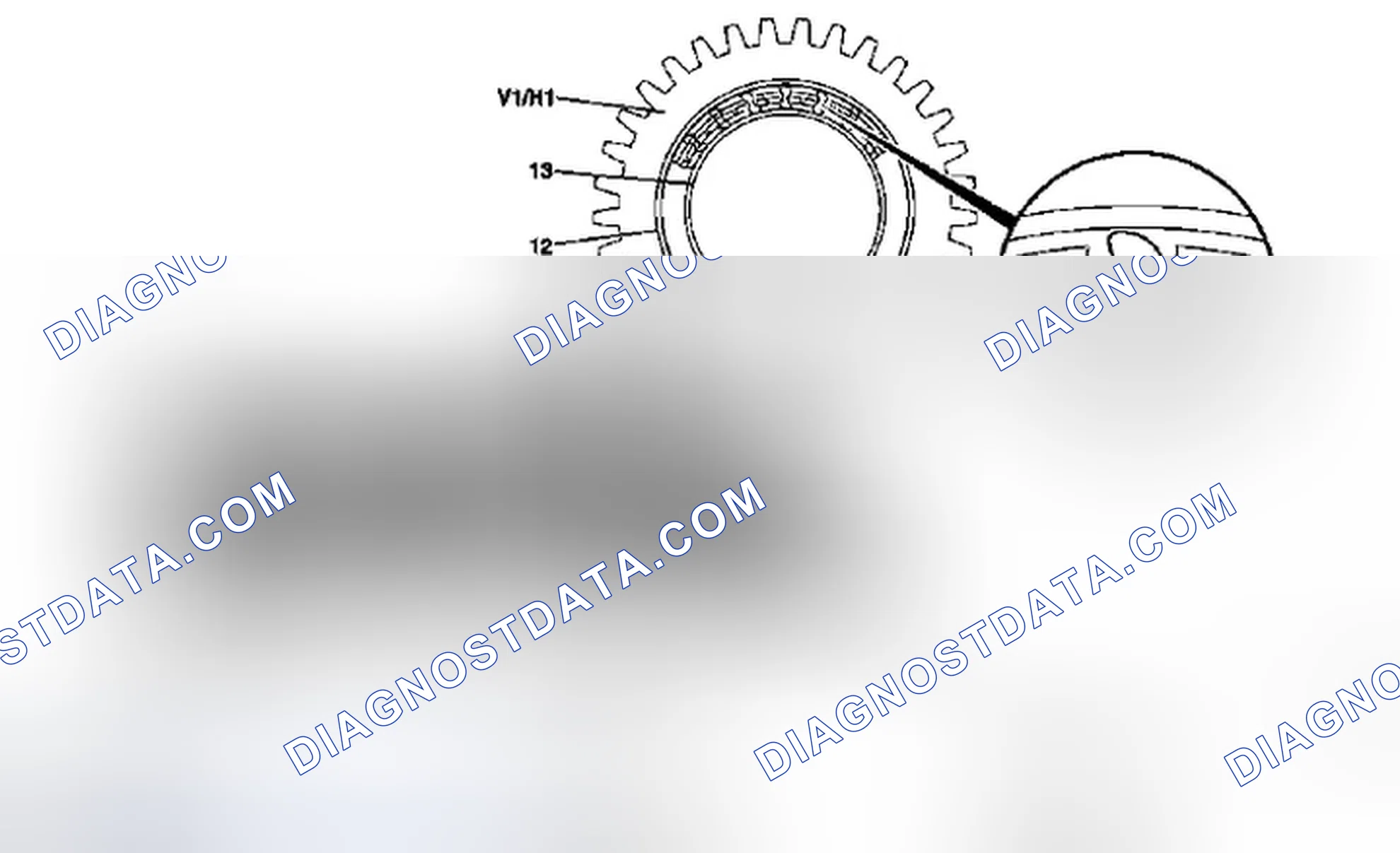 Fig. 154: Identifying Freewheel Components Function