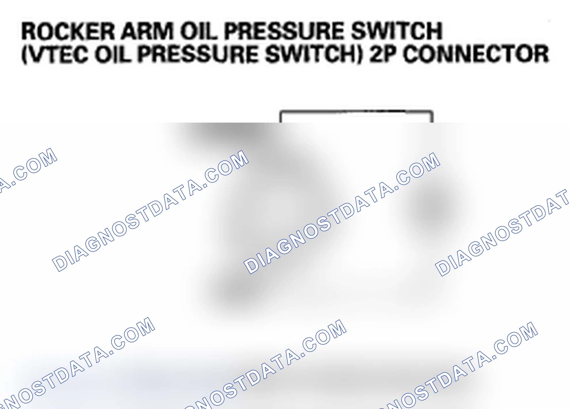 Scheme 244: DTC P2647: Rocker Arm Oil Pressure Switch (VTEC Oil Pressure Switch) Circuit High Voltage