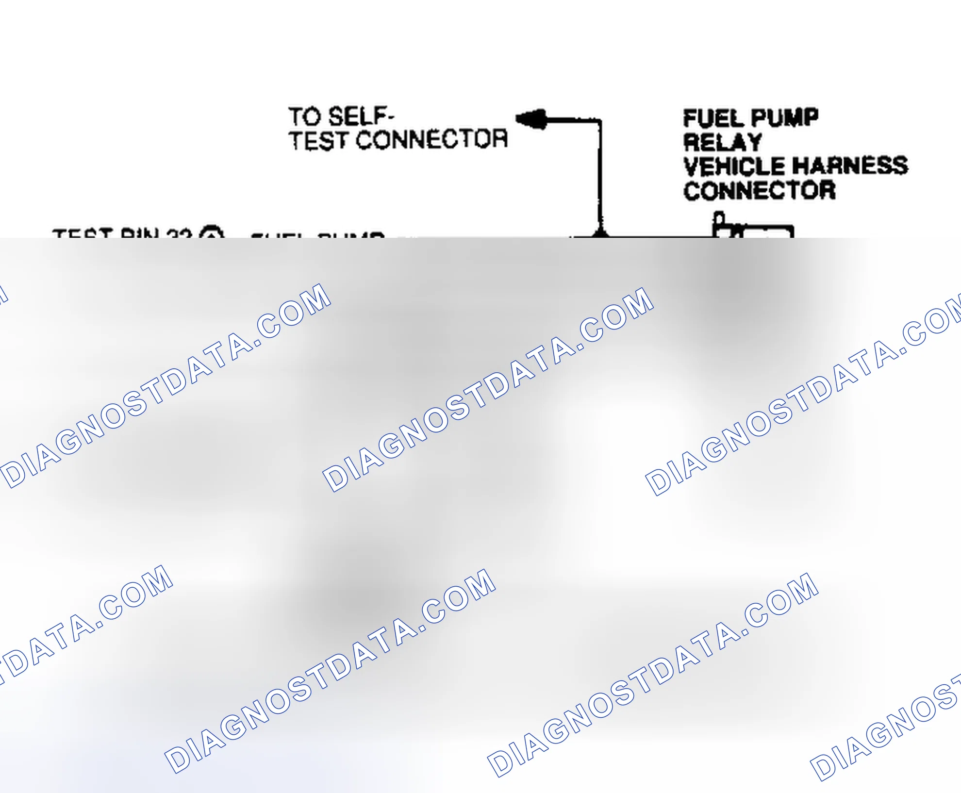 Scheme 58: Fuel Pump Monitor Ckt. Diagram (Cougar & Thunderbird)