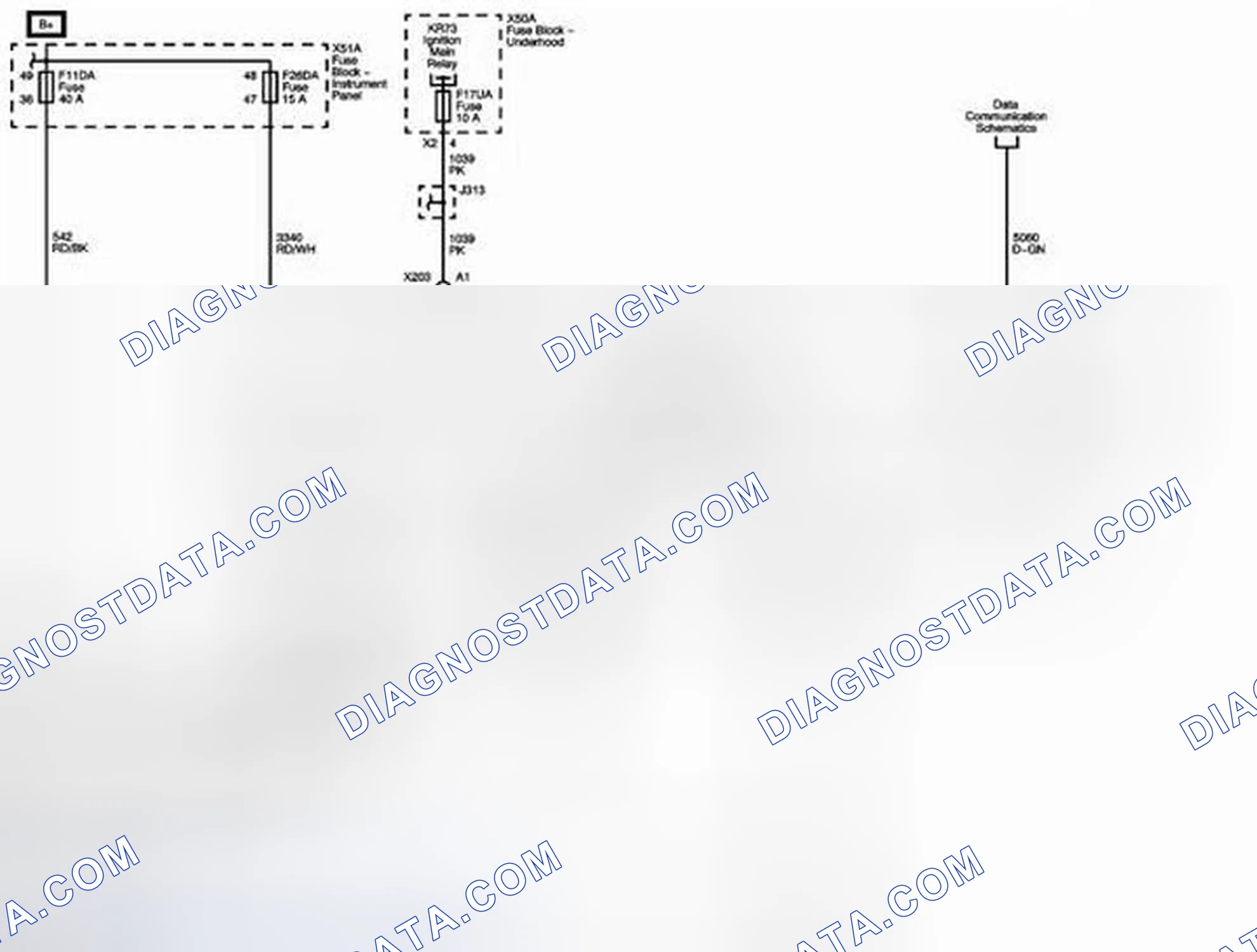 Scheme 136: Power, Ground, Serial Data, and Blower Controls
