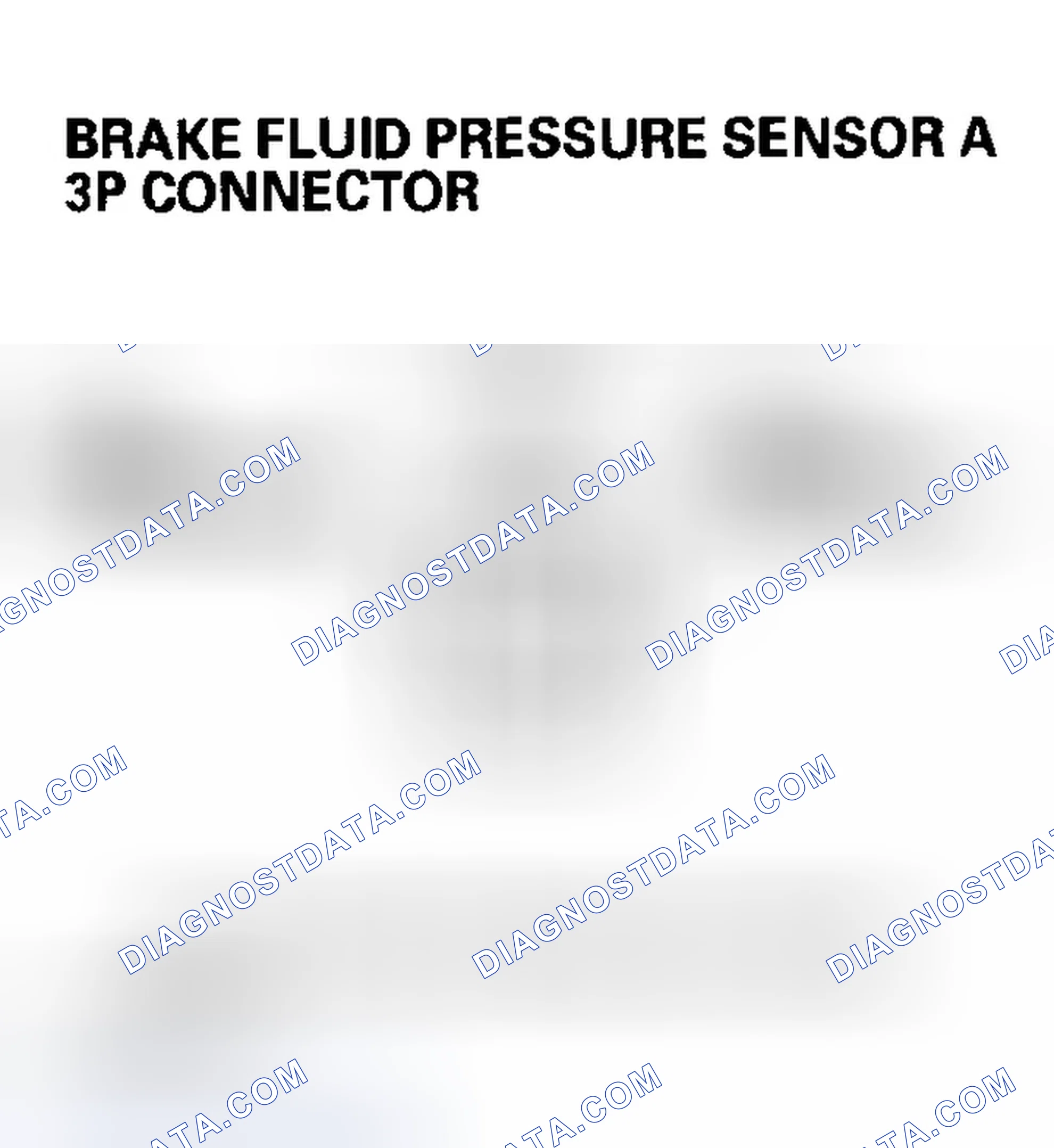 Scheme 3: DTC P15B2: Brake Fluid Pressure Sensor A Circuit Low Voltage (2005-2006 M/T models)