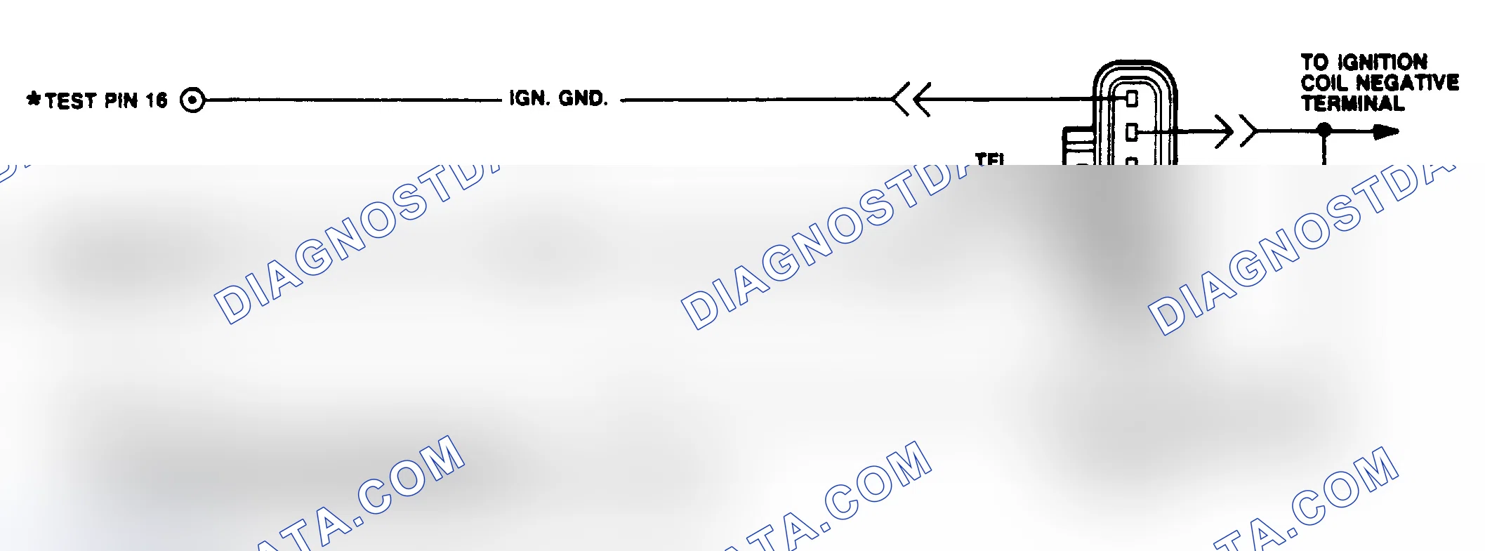 Scheme 172: Ignition Diagnostic Monitor Circuit
