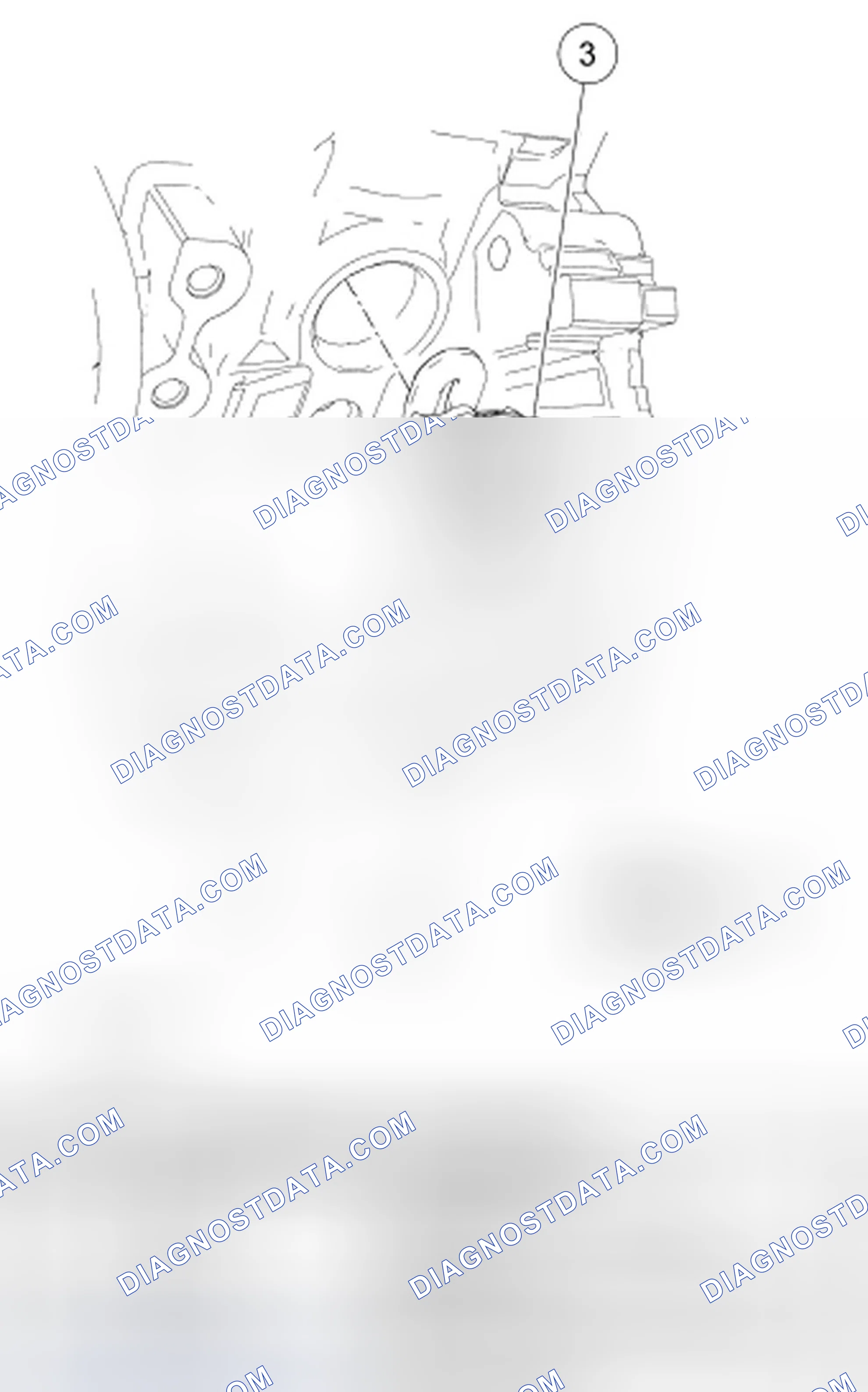 Fig. 1: Identifying Block Heater Electrical Connector, Block Heater Retaining Screw And Block Heater - With Torque Specifications