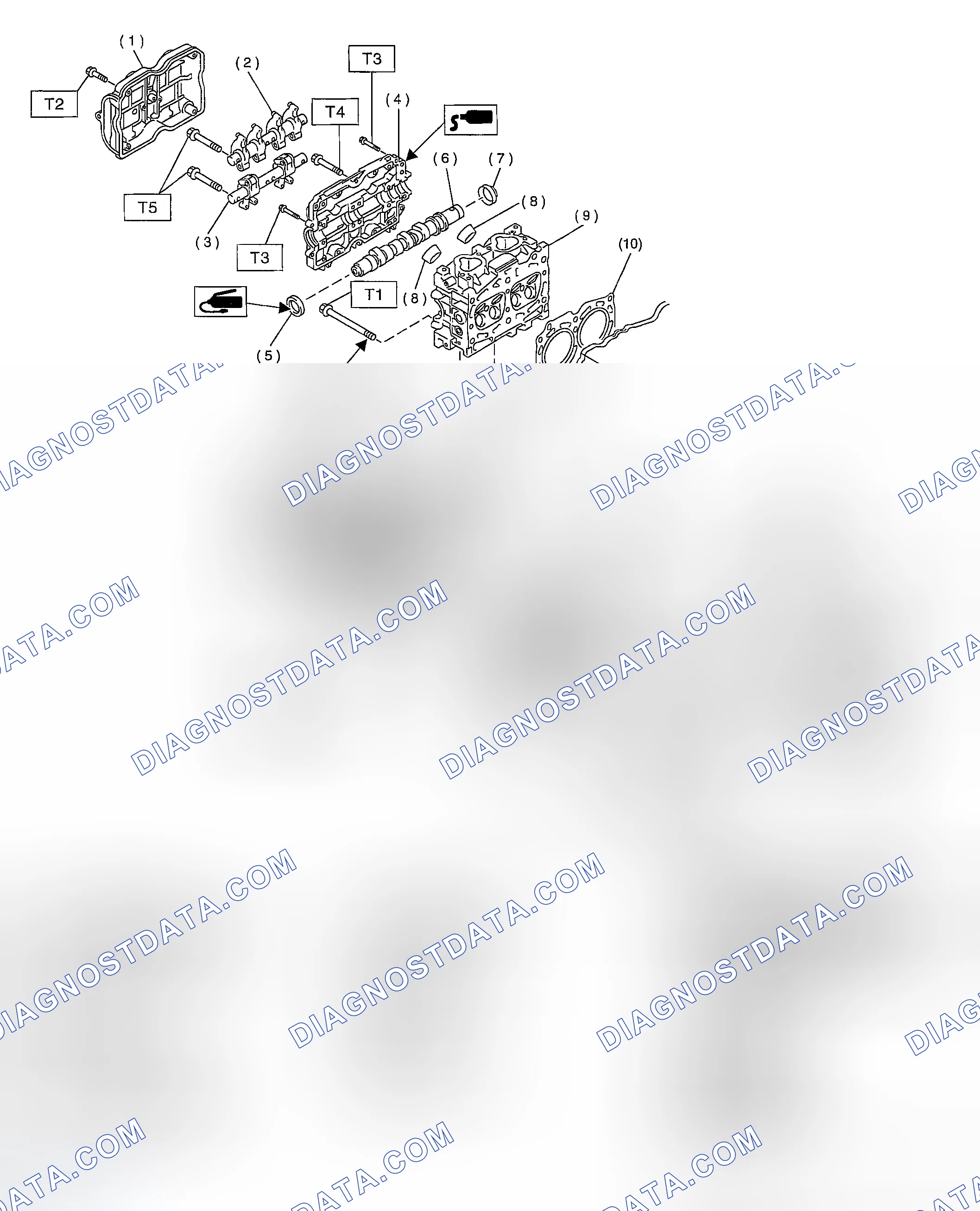 Scheme 17: CYLINDER HEAD AND CAMSHAFT