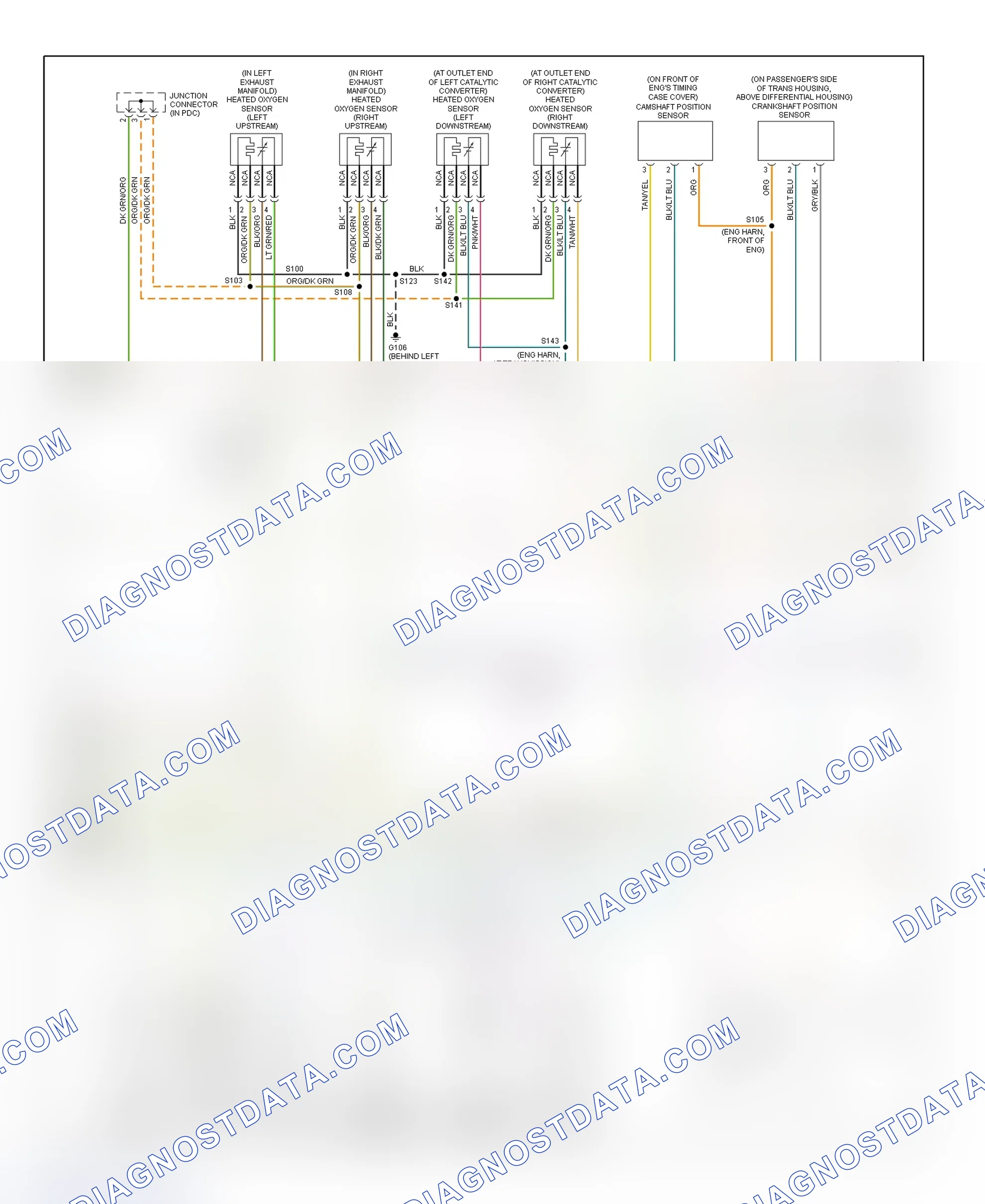 Scheme 23: PCM Wiring Diagram (Concorde & Intrepid - 2.7L - 2 Of 3)