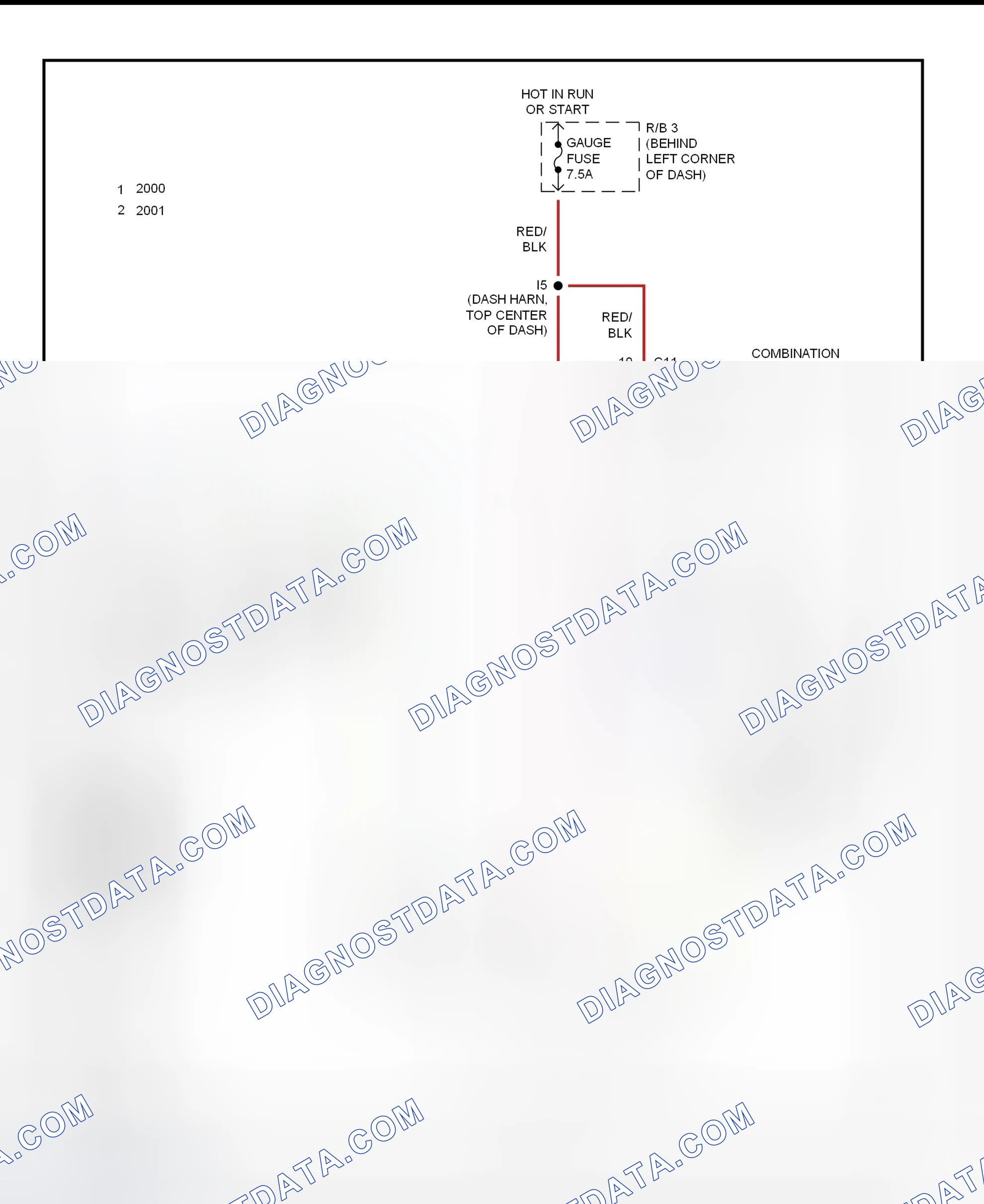Scheme 10: Charging System Wiring Diagram (MR2)