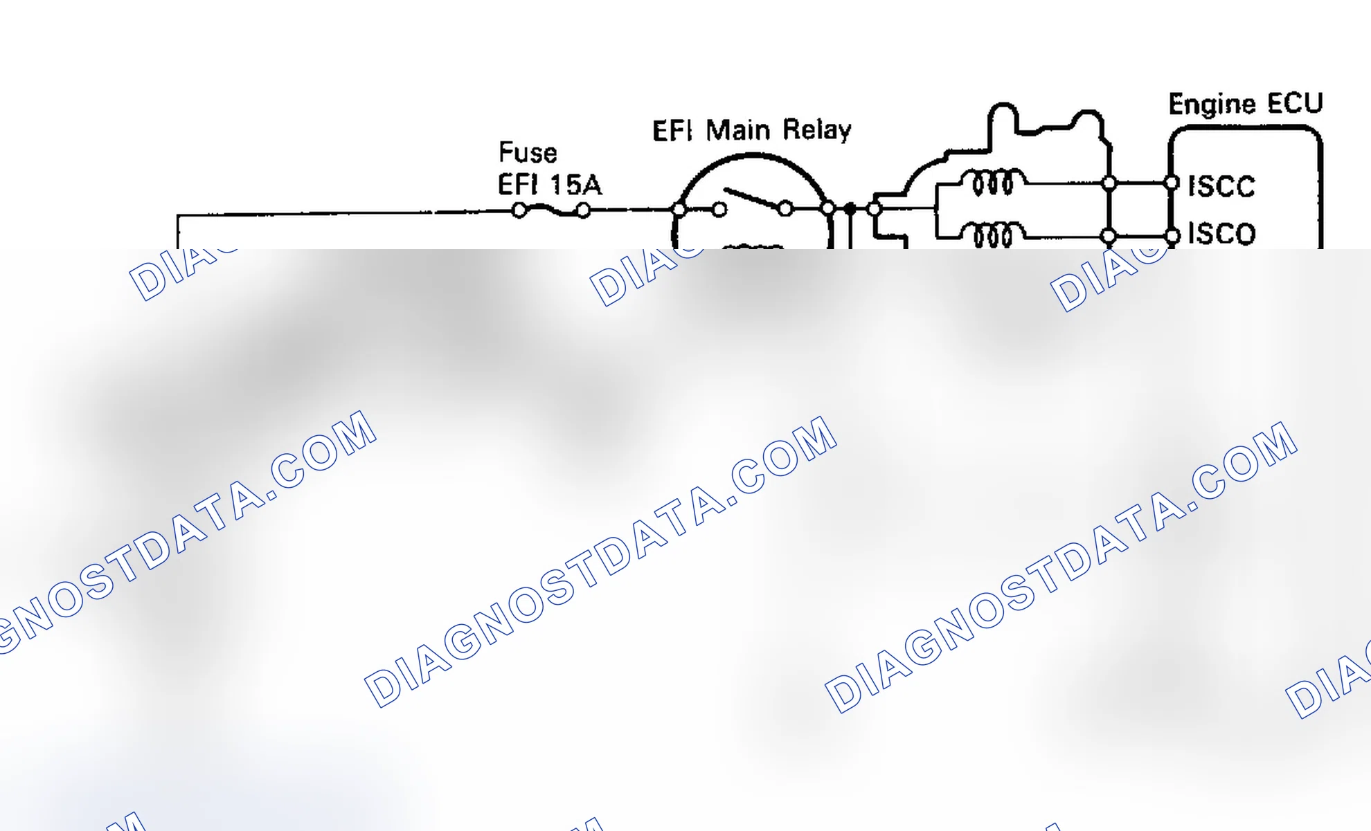 Scheme 88: Test No. 14 Schematic (5S-FE) Idle Speed Control Circuit