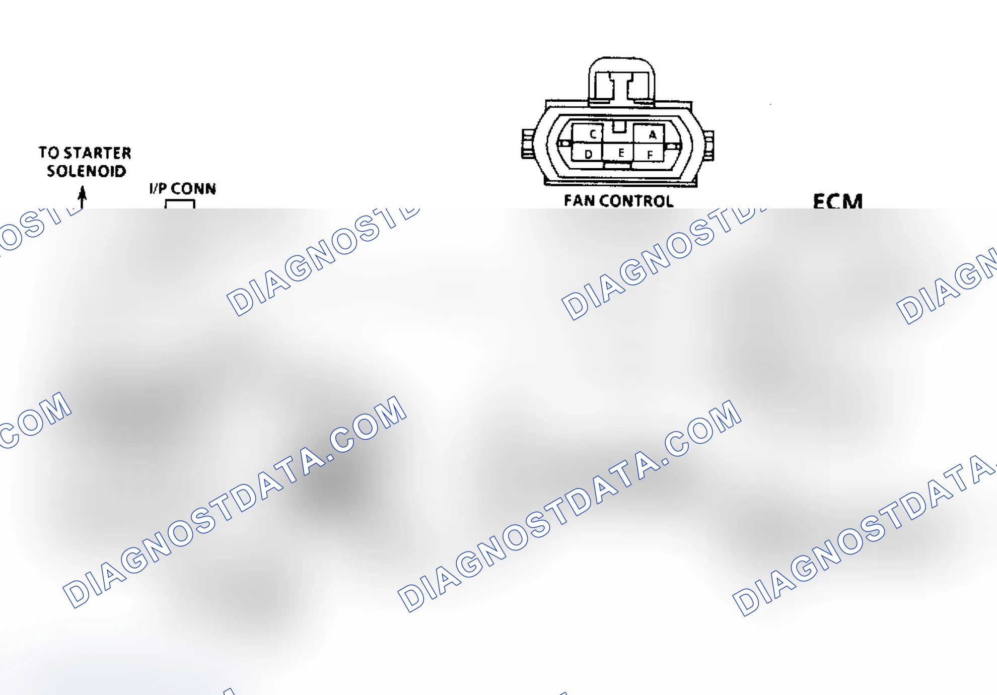 Scheme 96: COOLING FAN MOTOR