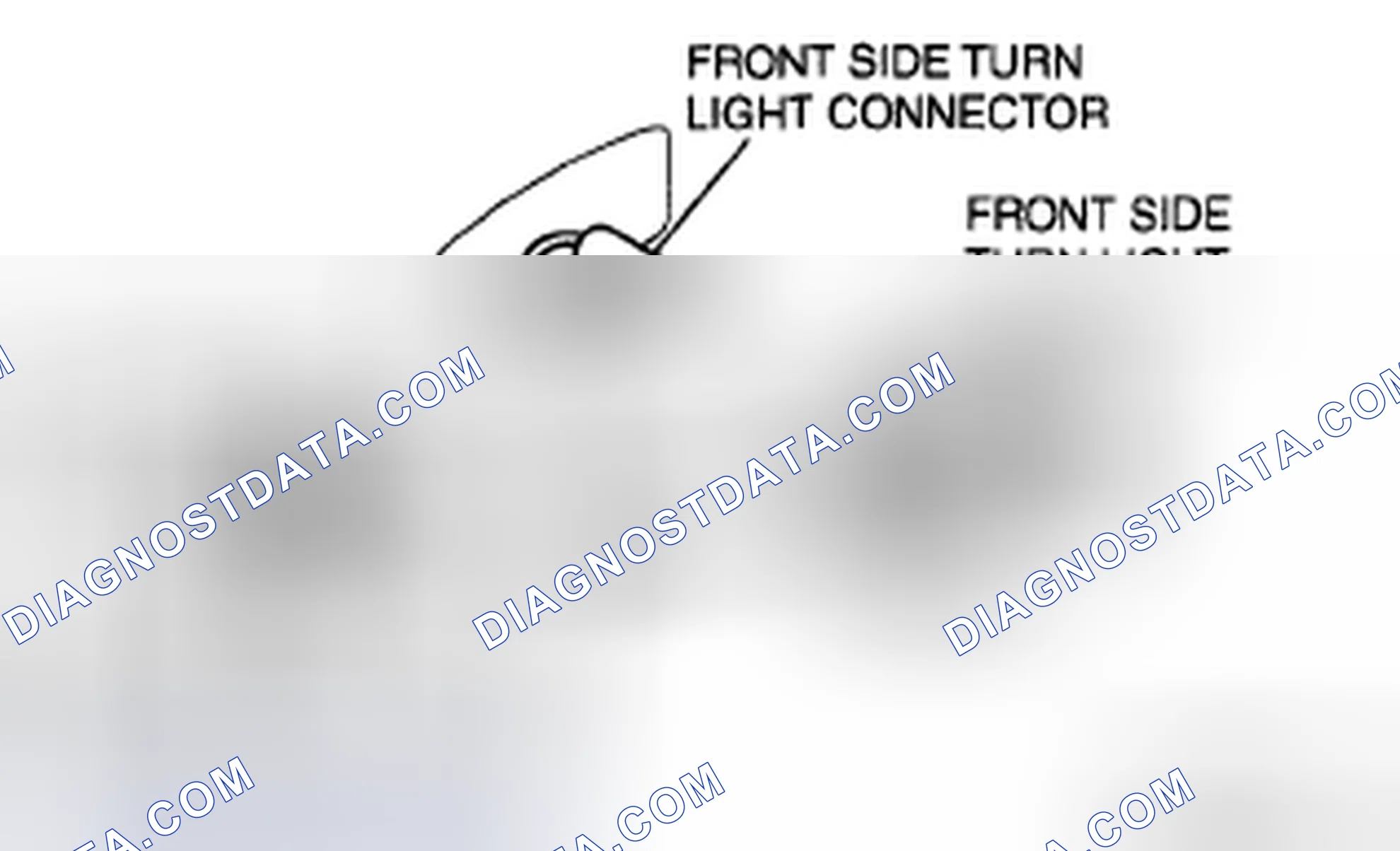 Scheme 14: FRONT SIDE TURN LIGHT REMOVAL/INSTALLATION