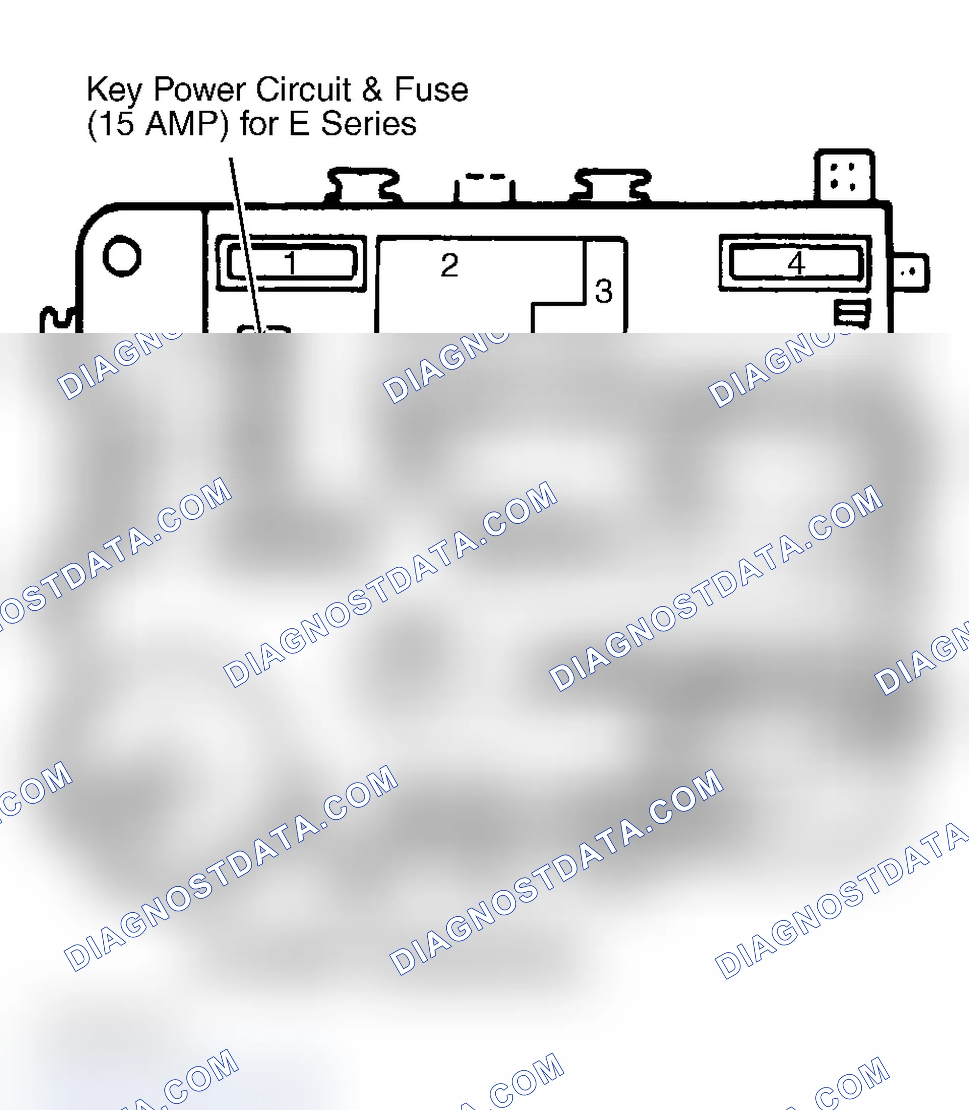 Scheme 72: Identifying KEY POWER Terminal in Fuse Panel