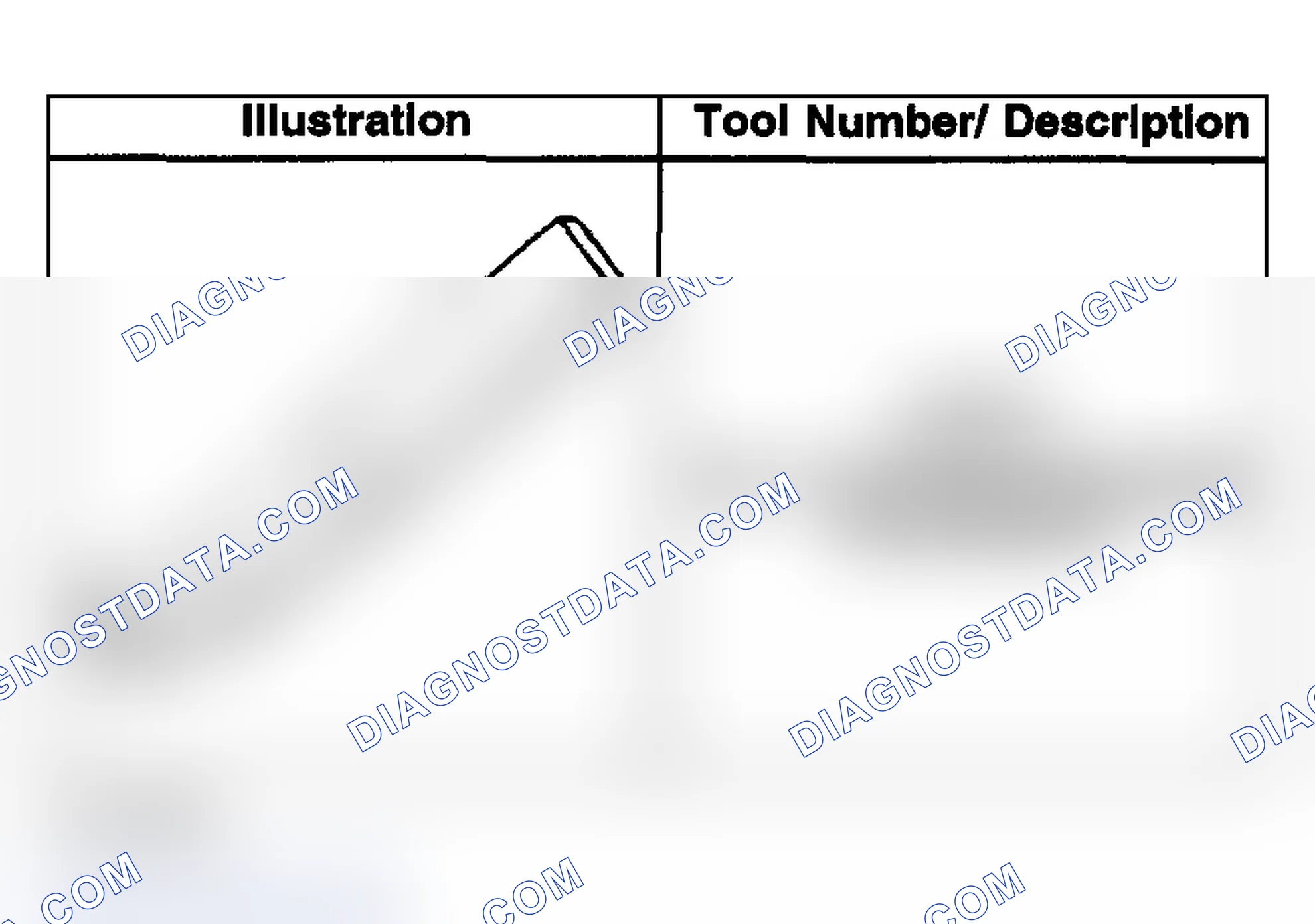 Scheme 28: SPECIAL TOOLS & EQUIPMENT