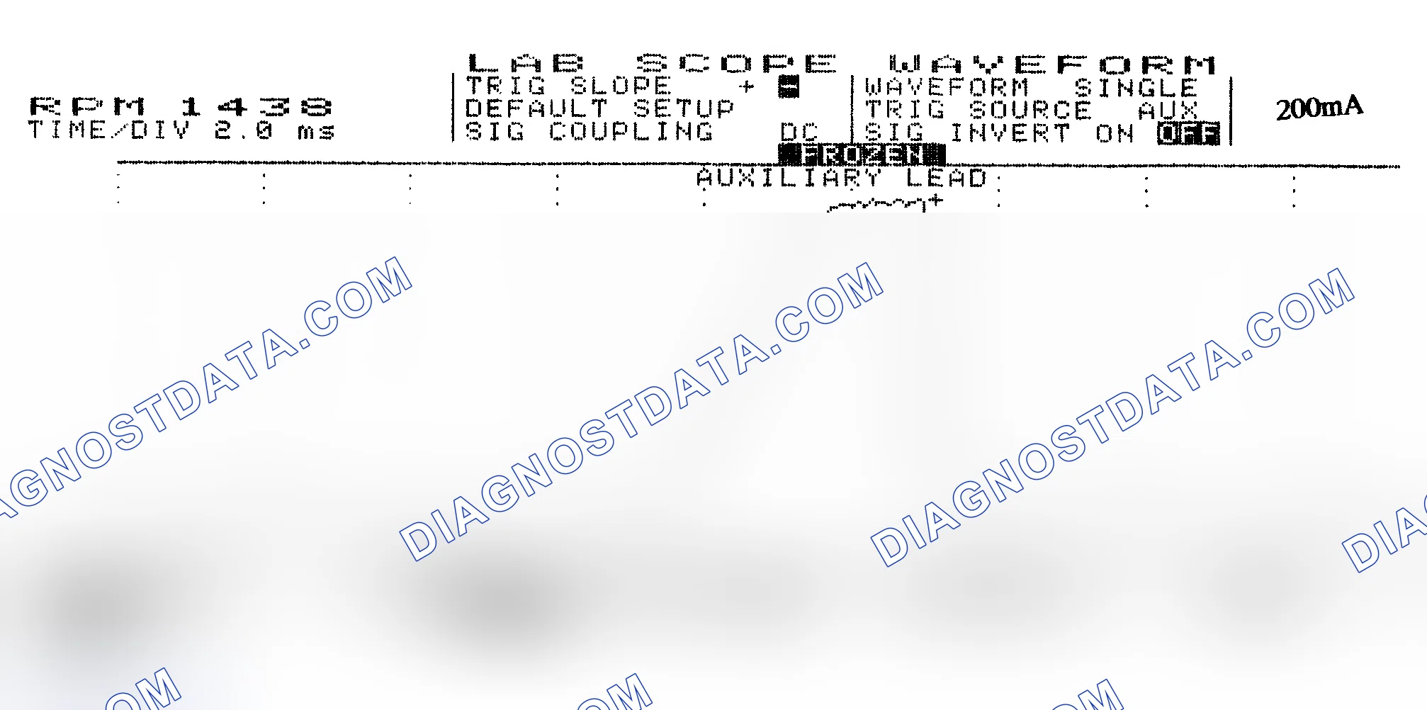 Scheme 15: Single Injector w/Normal Current Flow - Current Pattern