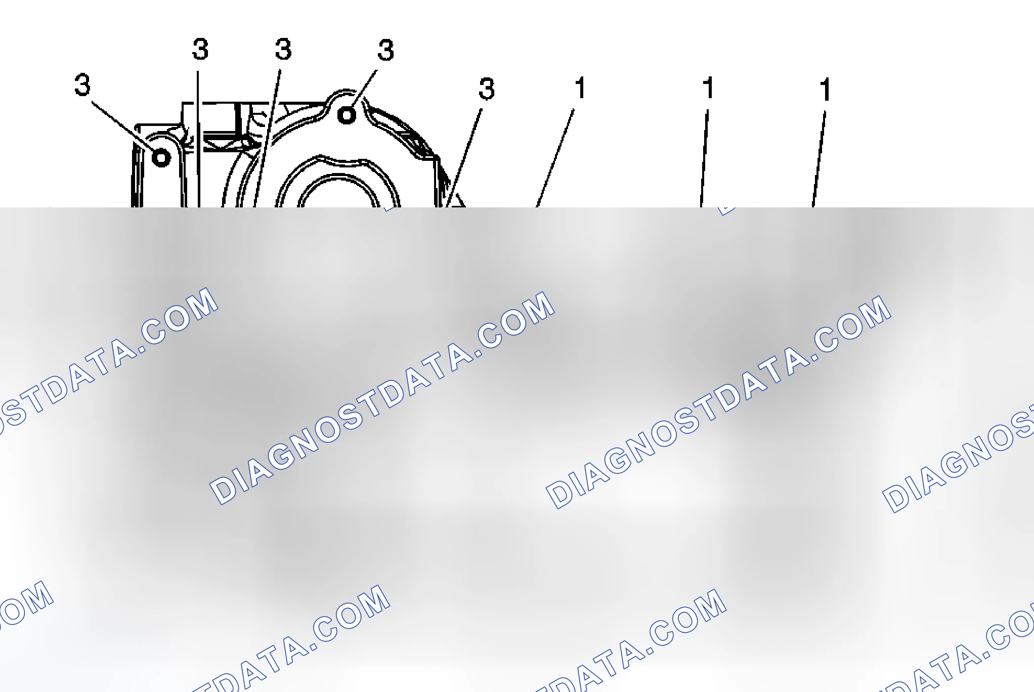 Scheme 106: Cylinder Head - Back View