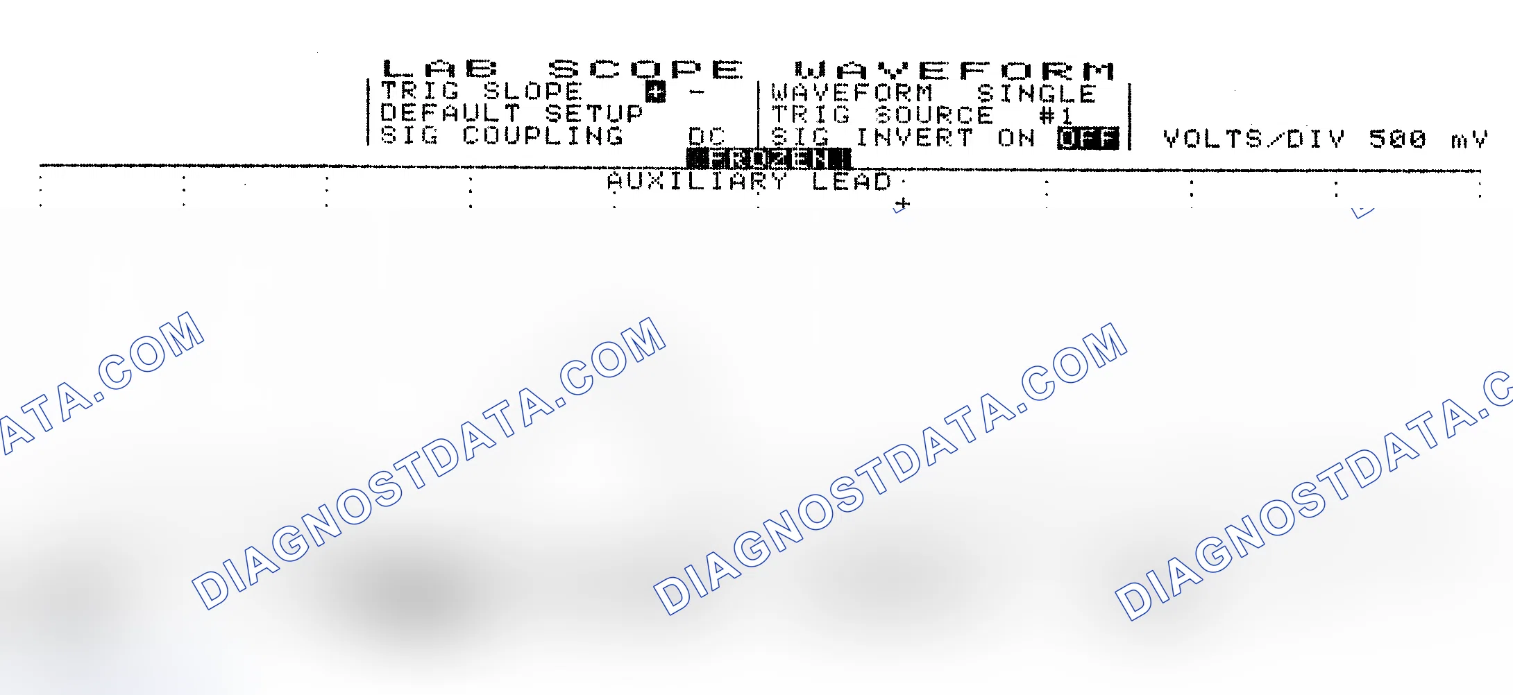 Scheme 10: Single Injector w/Excessive Current Flow - Current Pattern