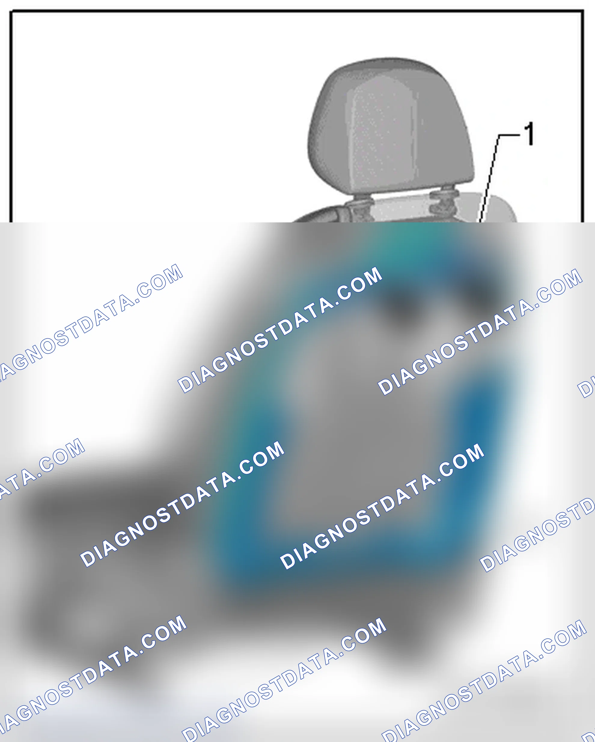 Scheme 128: BACKREST FRAME TRIM