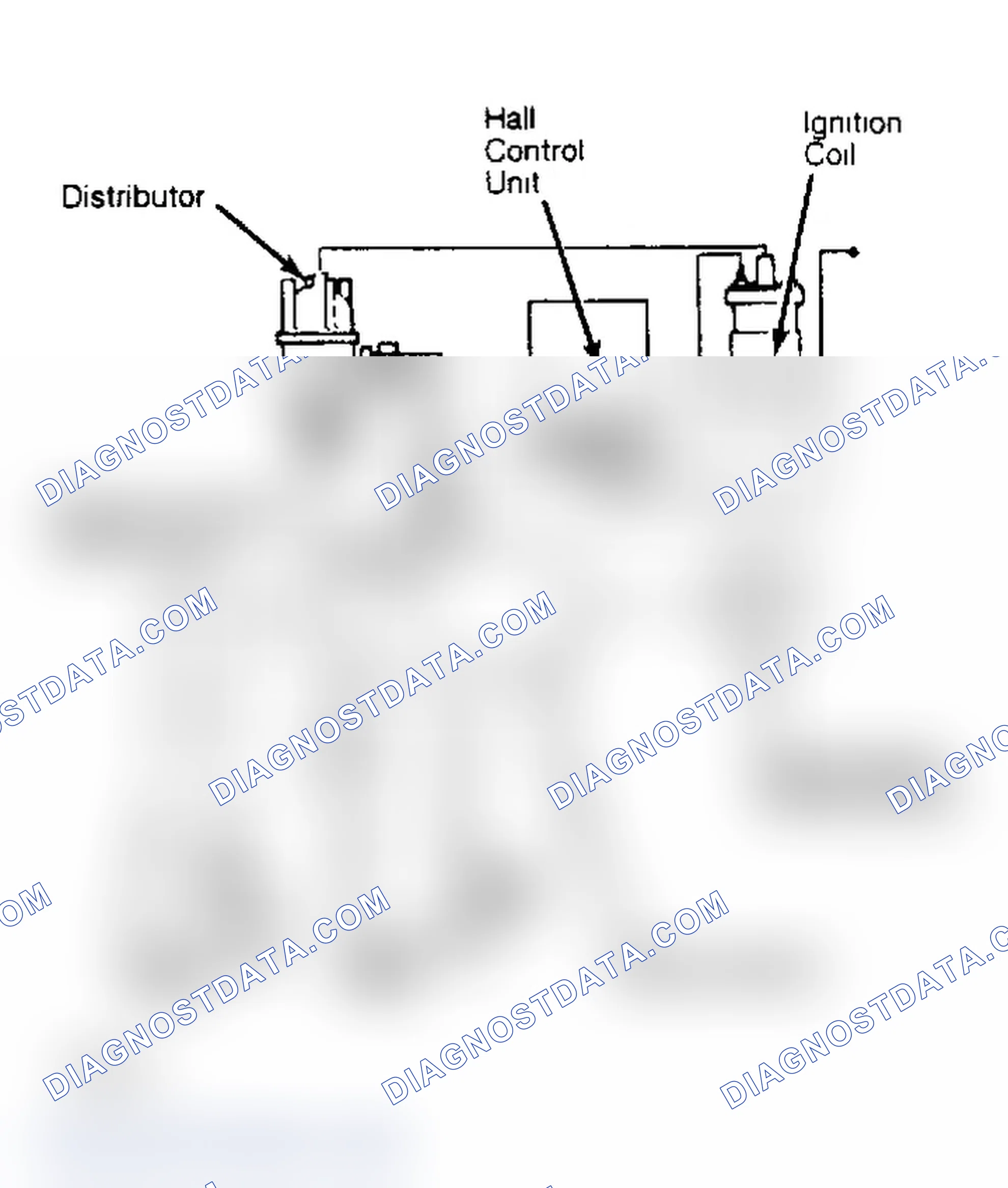 Scheme 1: Audi 4000S Electronic Ignition System Wiring Diagram