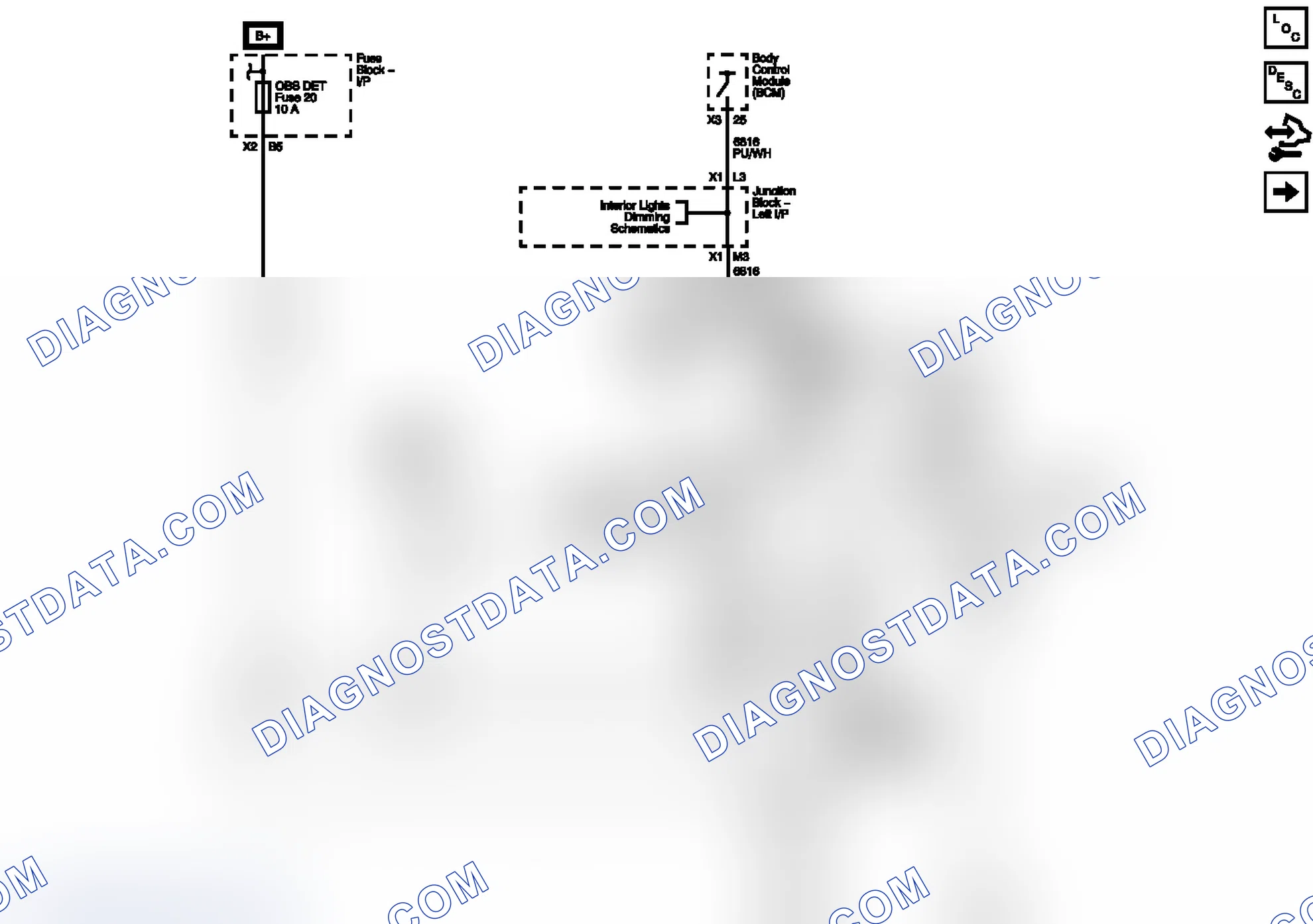 Scheme 1: Rear Object Sensing (UD7)