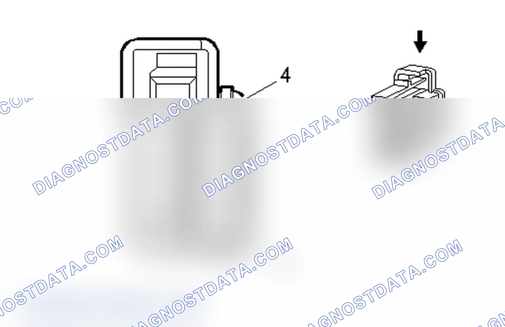 Scheme 342: Liftgate Control Switch - Interior (Wagon)