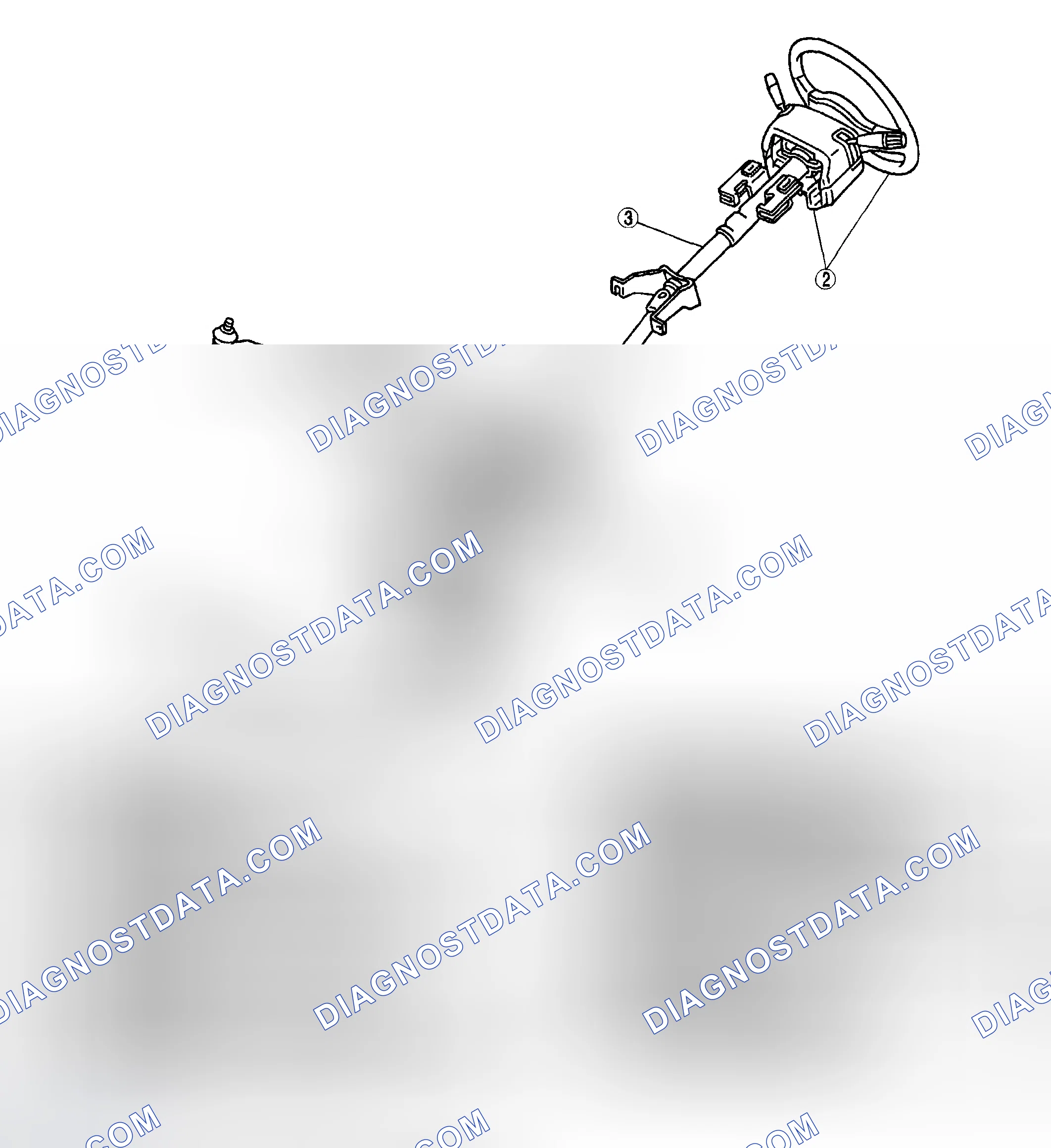 Scheme 37: ENGINE SPEED SENSING POWER STEERING COMPONENT LOCATION INDEX